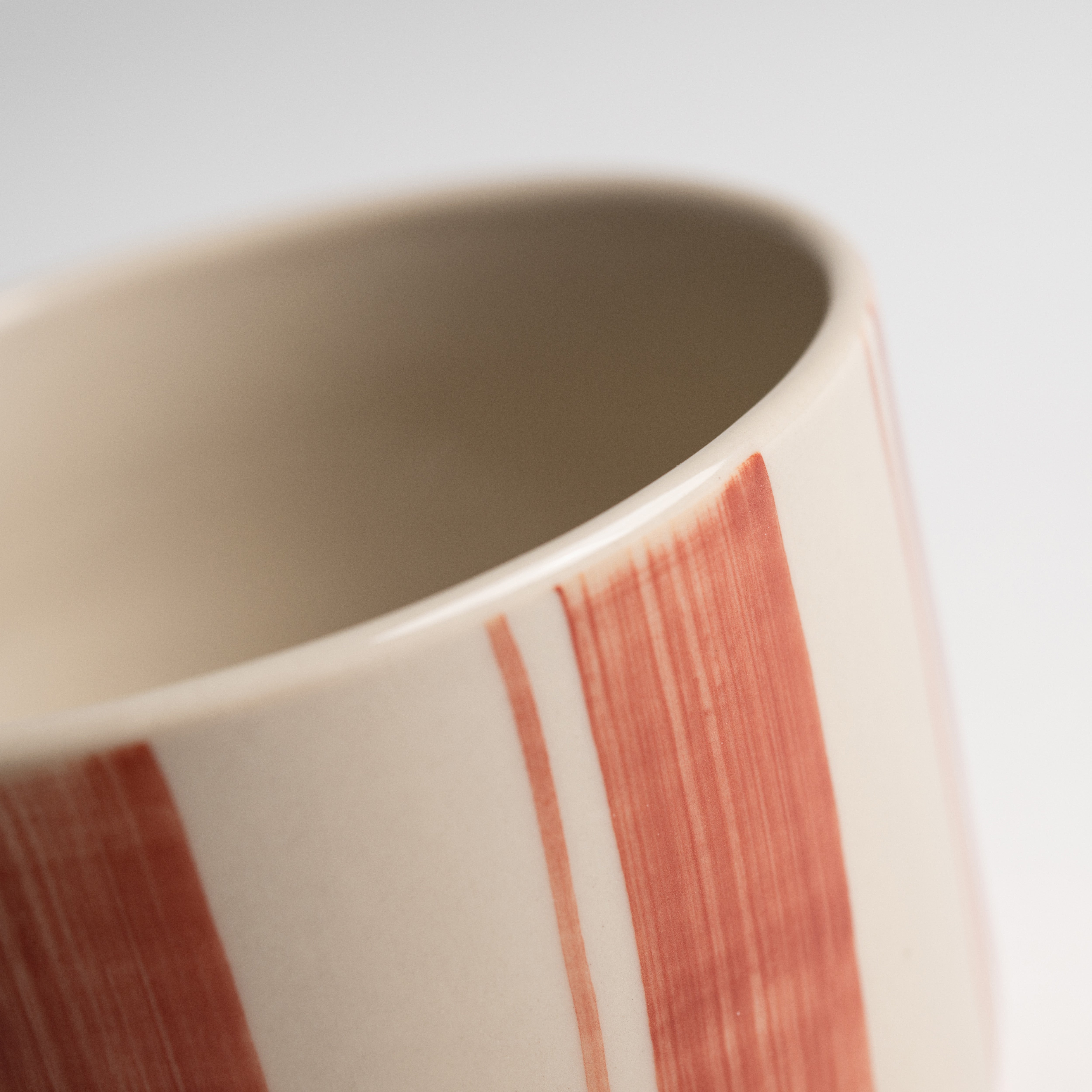 Cornflower Mug - Brushed Berry Red - Medium (Set of 2)