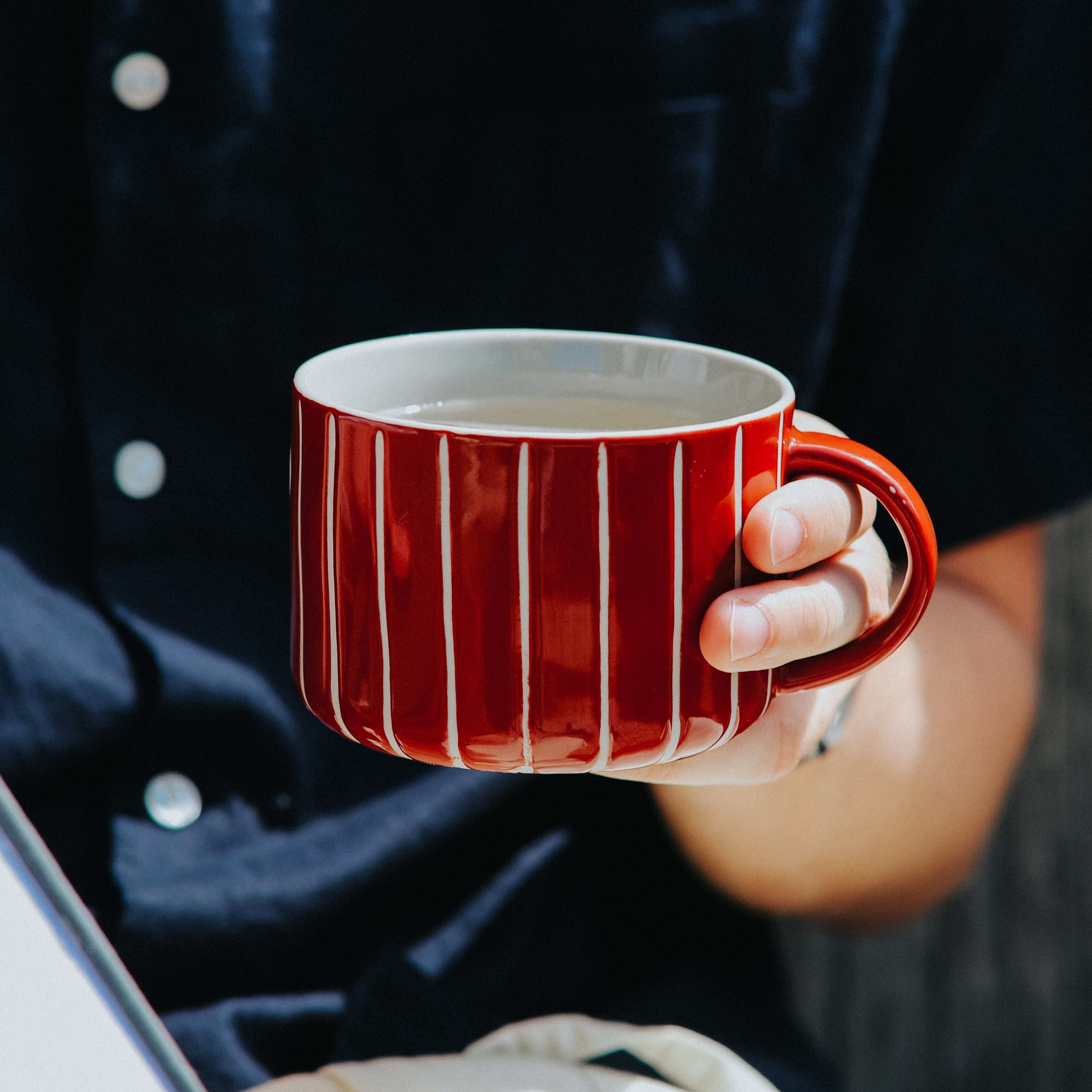 Vervain Mug - Earth Red - Large (Set of 2)