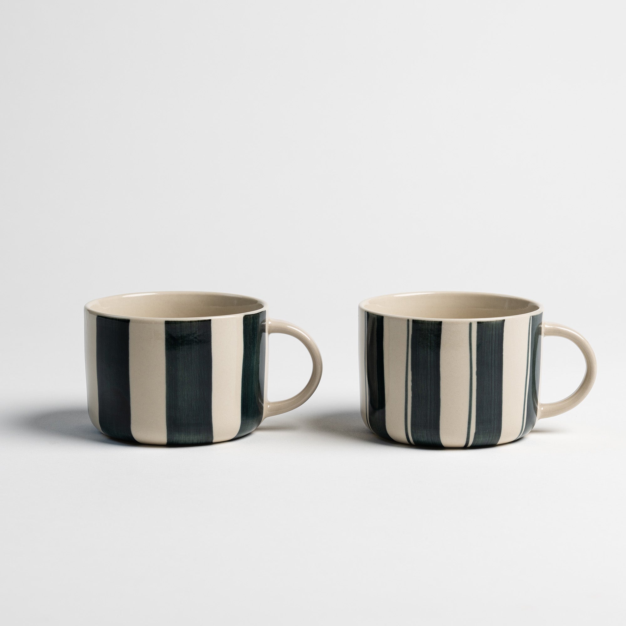 Cornflower Mug - Brushed Sea Green - Large (Set of 2)