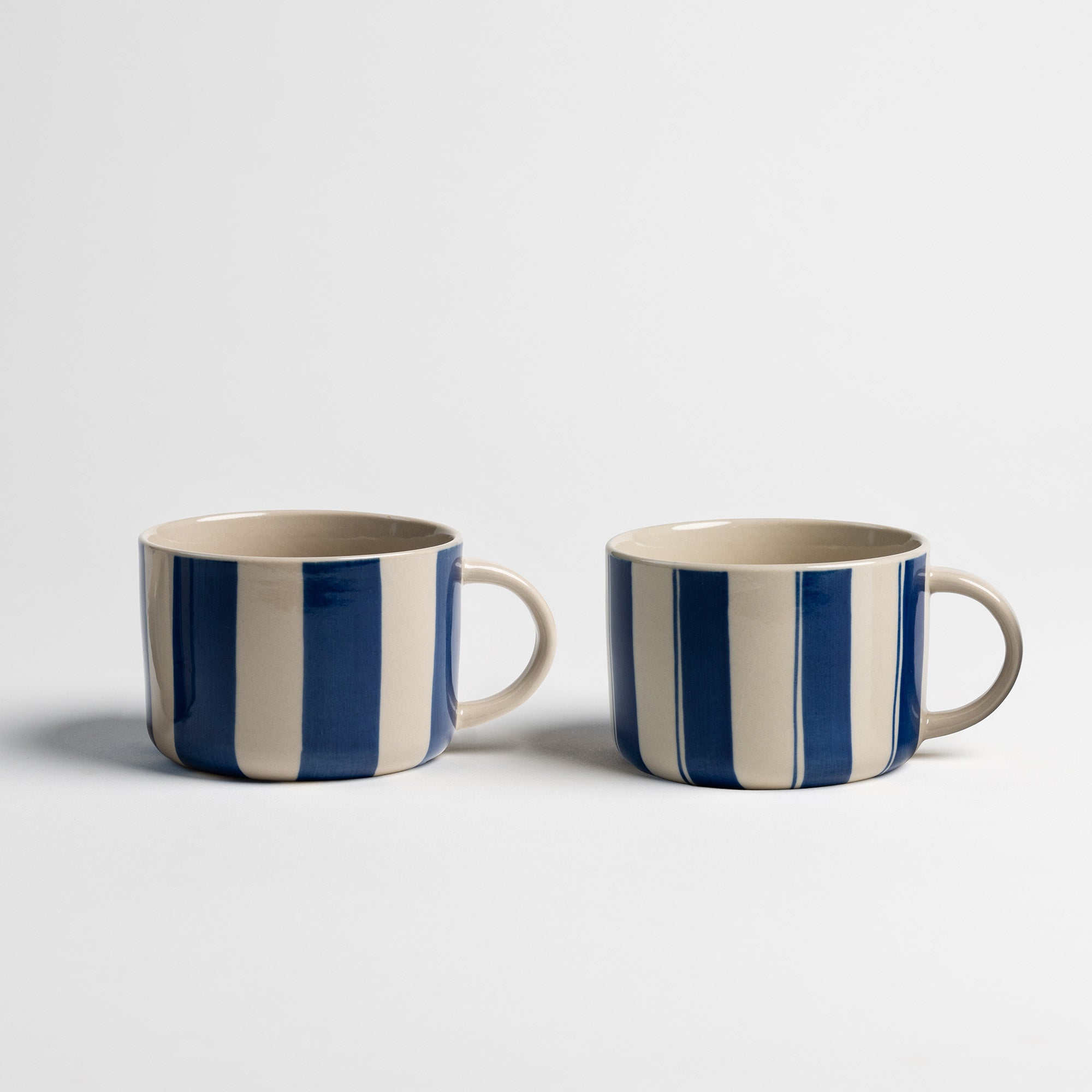 Cornflower Mug - Brushed Indigo Blue - Large (Set of 2)