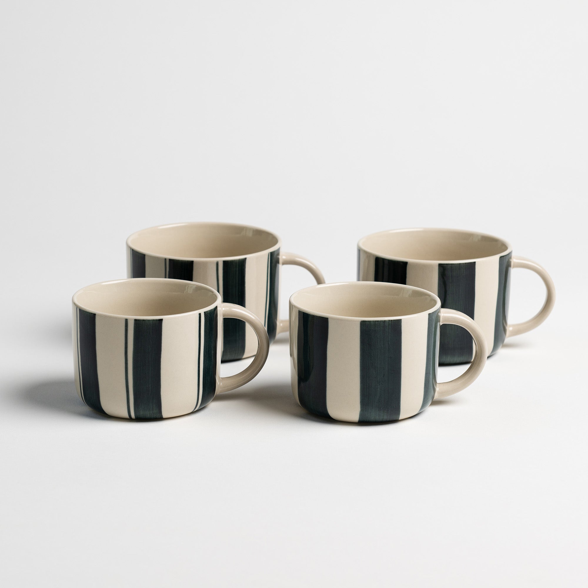 Cornflower Mug - Brushed Sea Green - Medium (Set of 2)