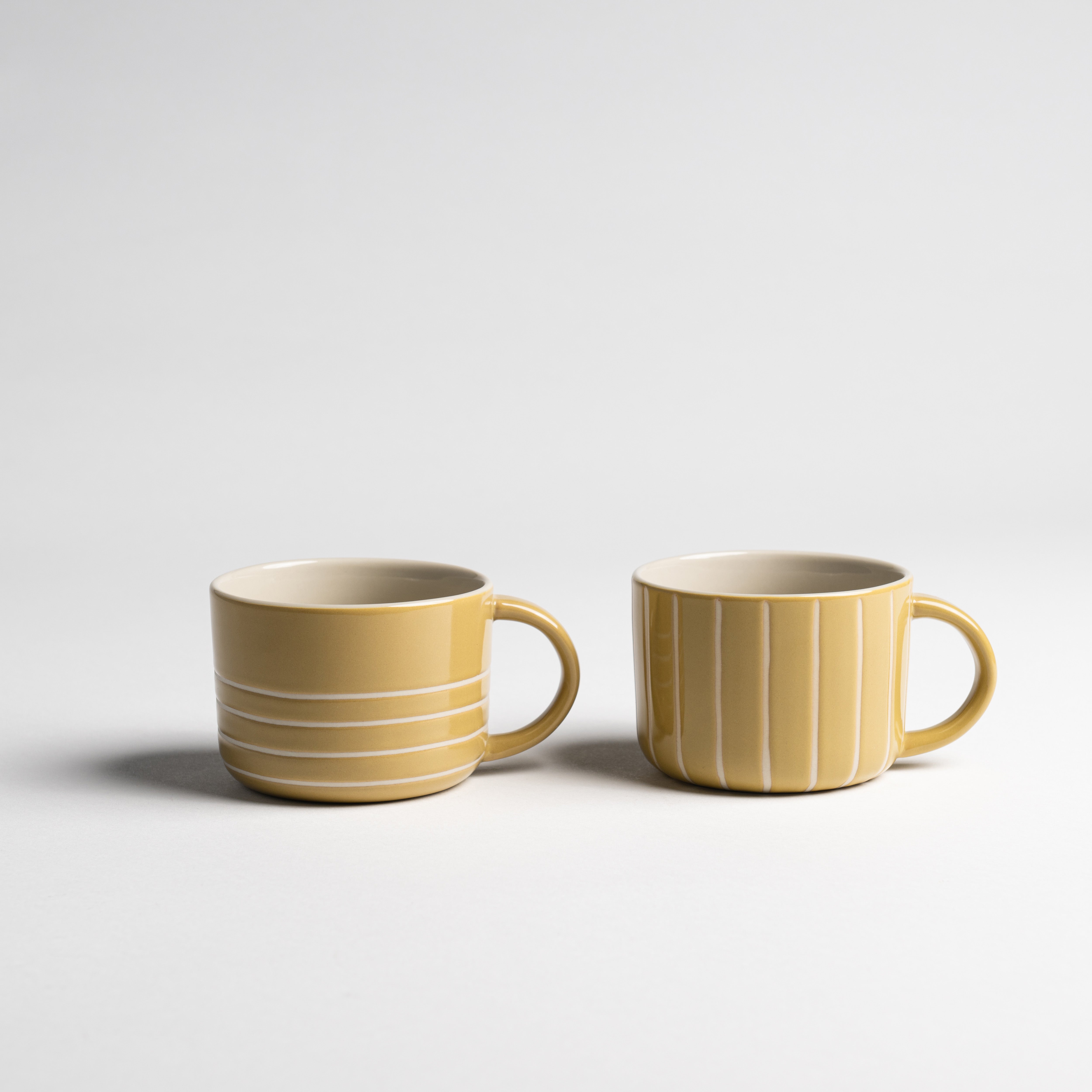 Vervain Mug - Mustard Yellow - Medium (Set of 2)
