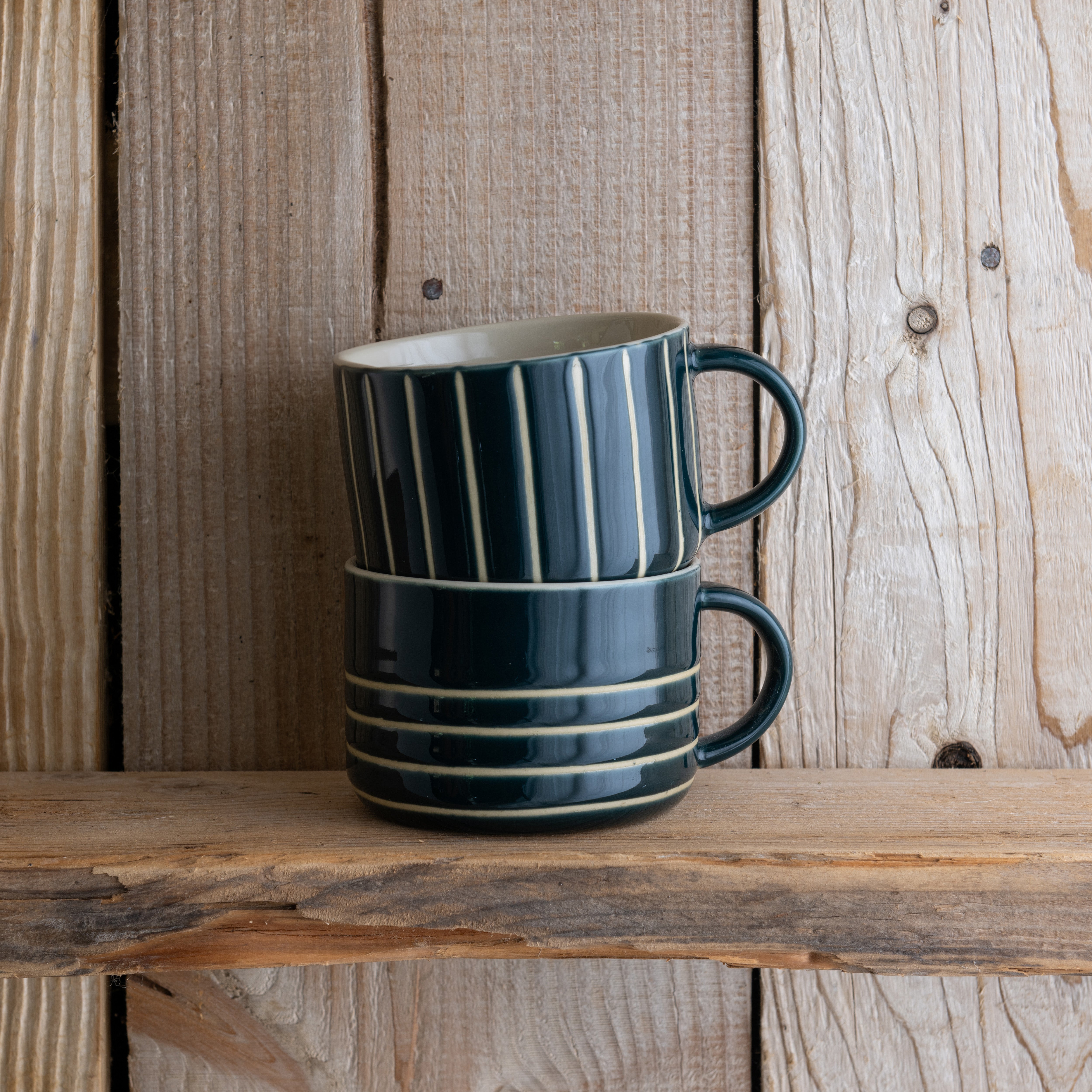 Vervain Mug - Sea Green - Large (Set of 2)