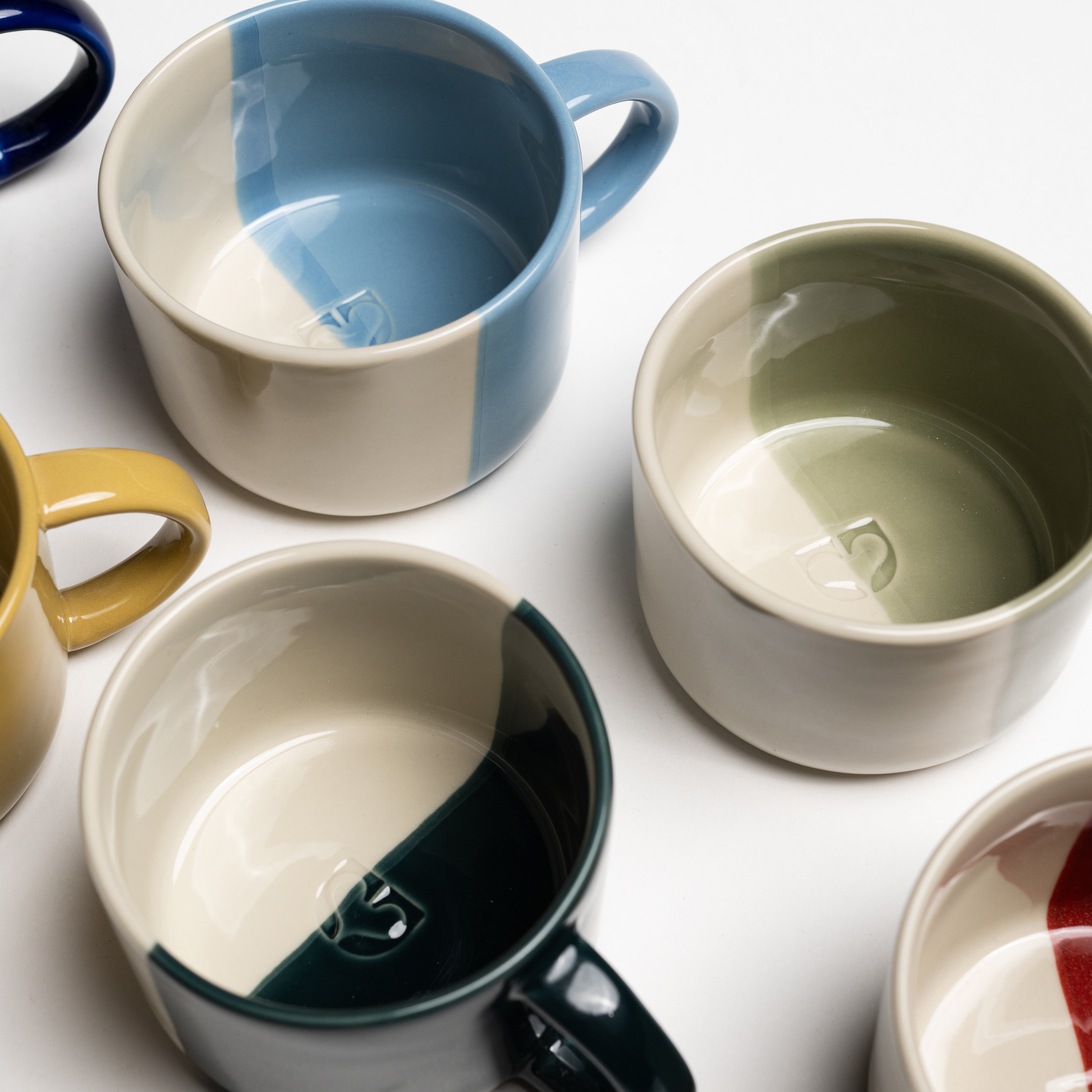 Rue Mug - Sage Green - Medium (Set of 2)