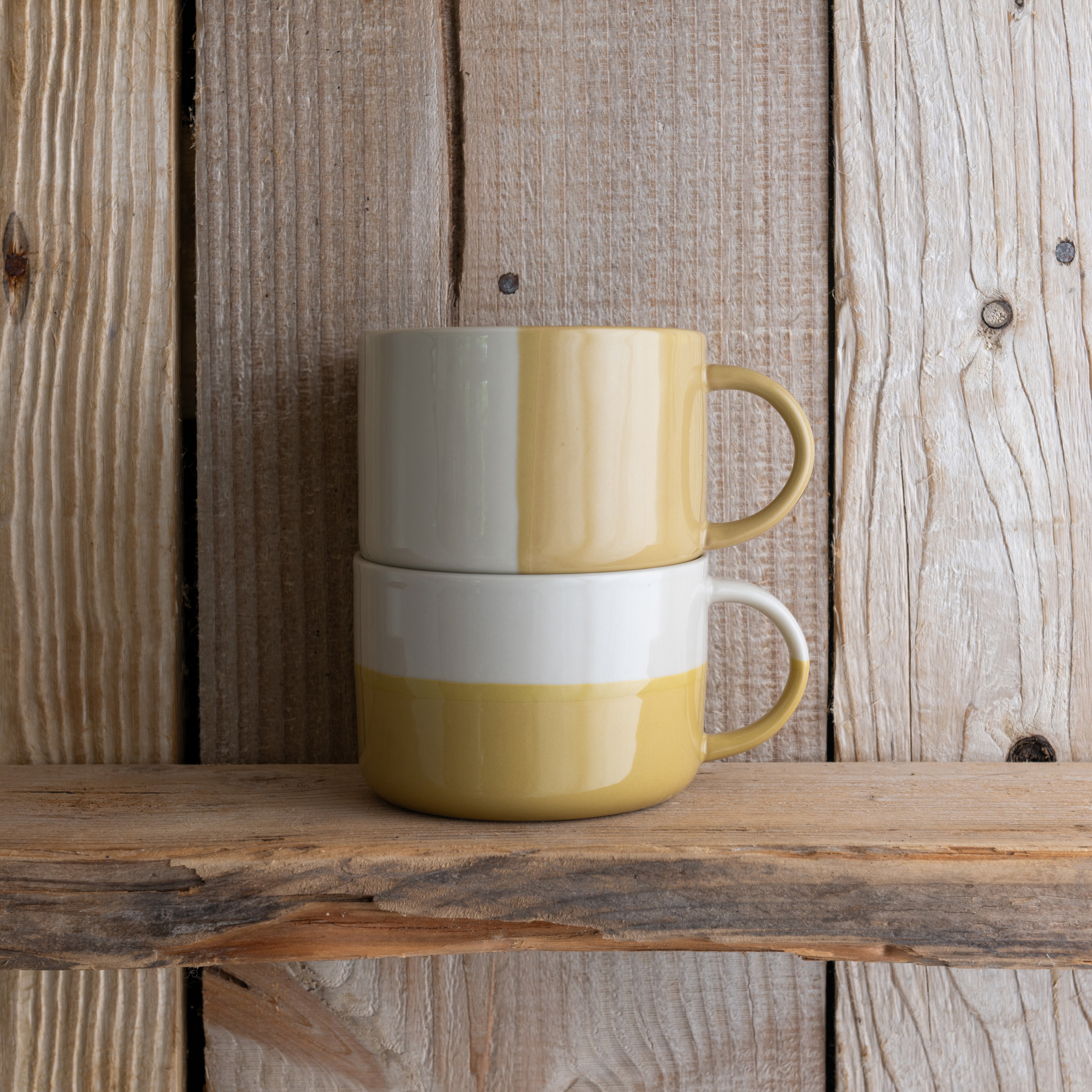 Rue Mug - Mustard Yellow - Large (Set of 2)