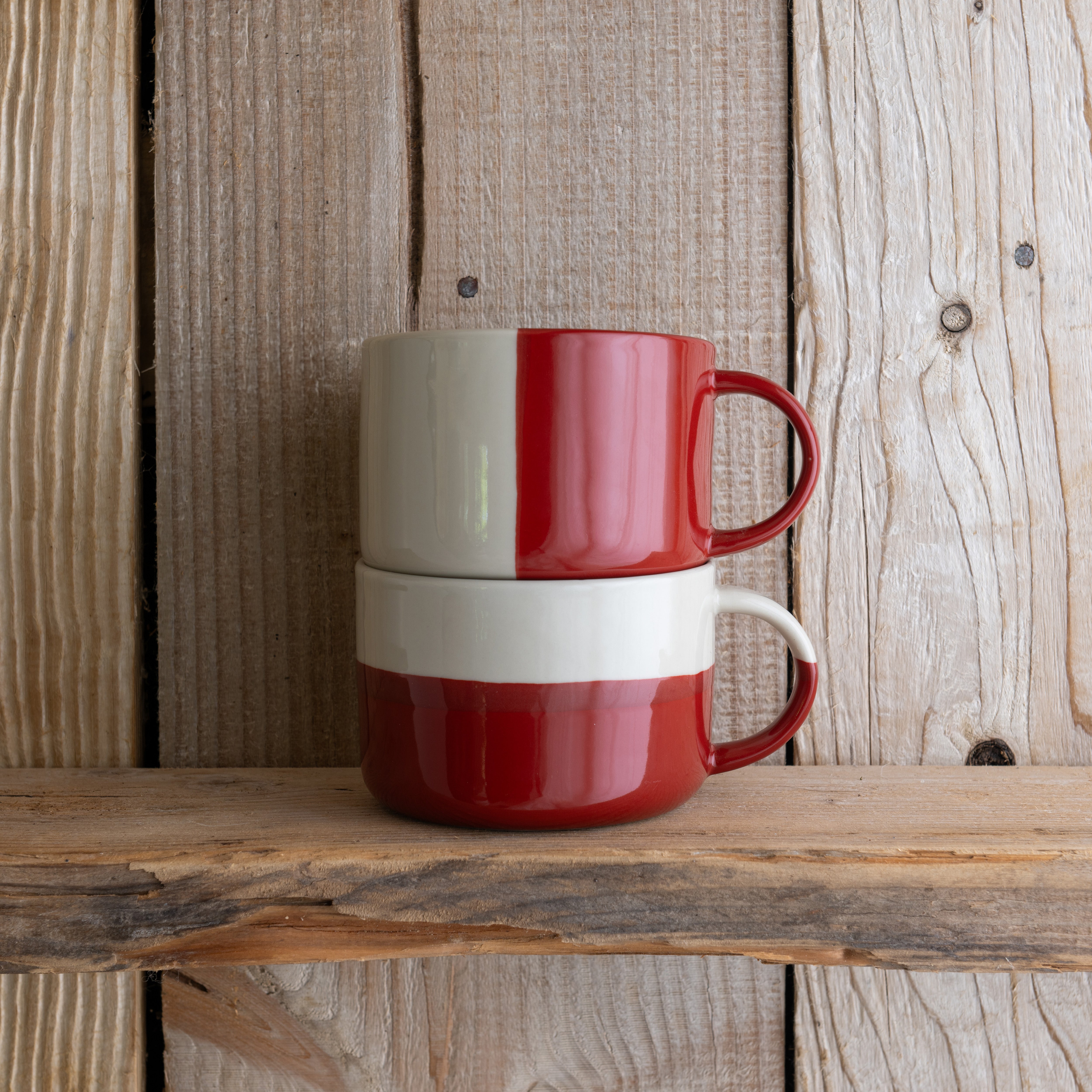 Rue Mug - Earth Red - Large (Set of 2)
