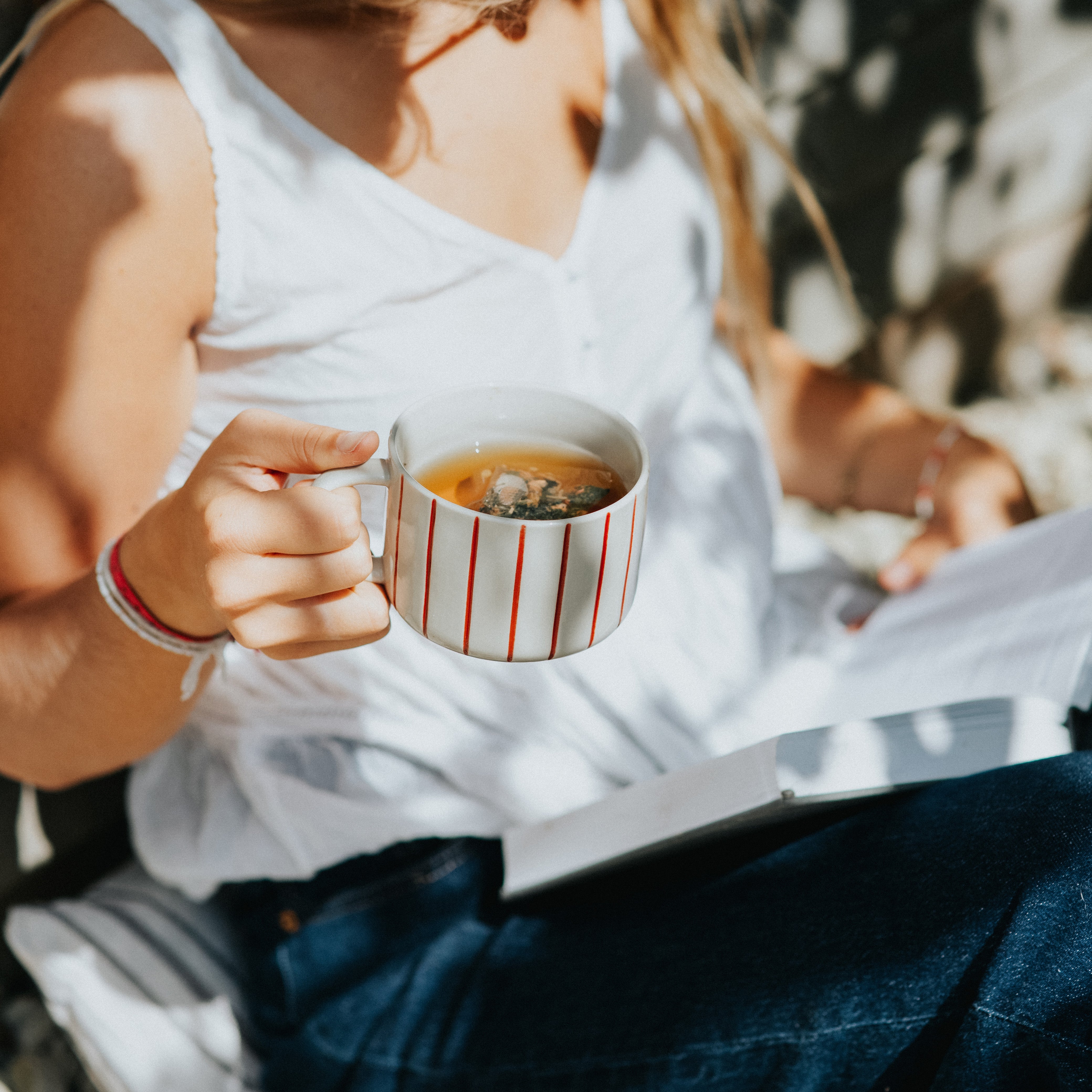 Yarrow Mug - Brushed Earth Red - Large (Set of 2)