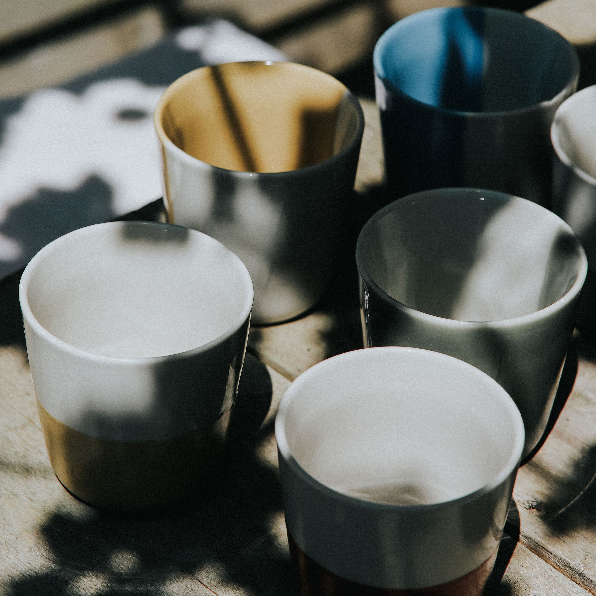 Rue Beaker - Mustard Yellow - Small (Set of 2)