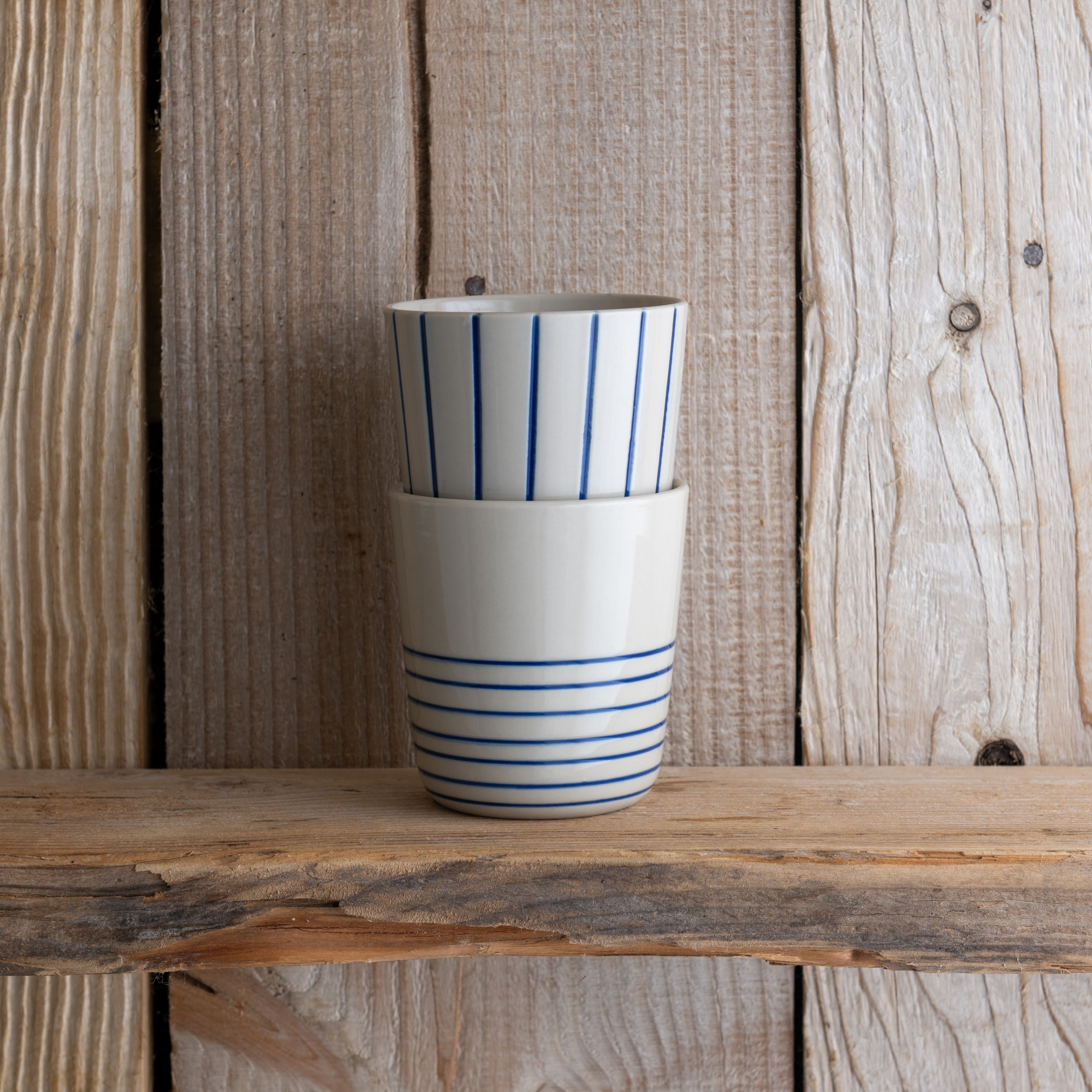 Sorrel Beaker - Brushed Indigo Blue - Large (Set of 2)