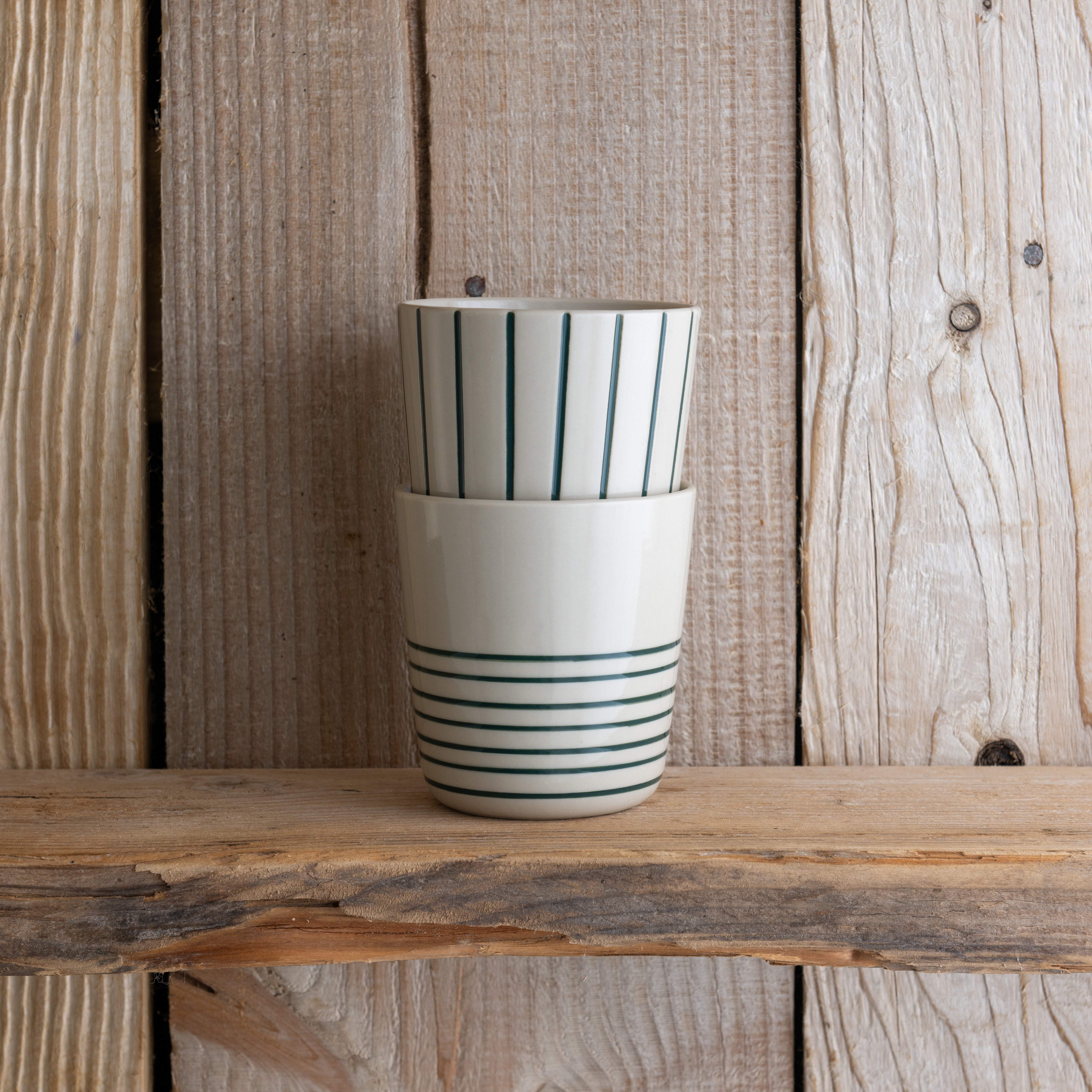 Sorrel Beaker - Brushed Sea Green - Large (Set of 2)