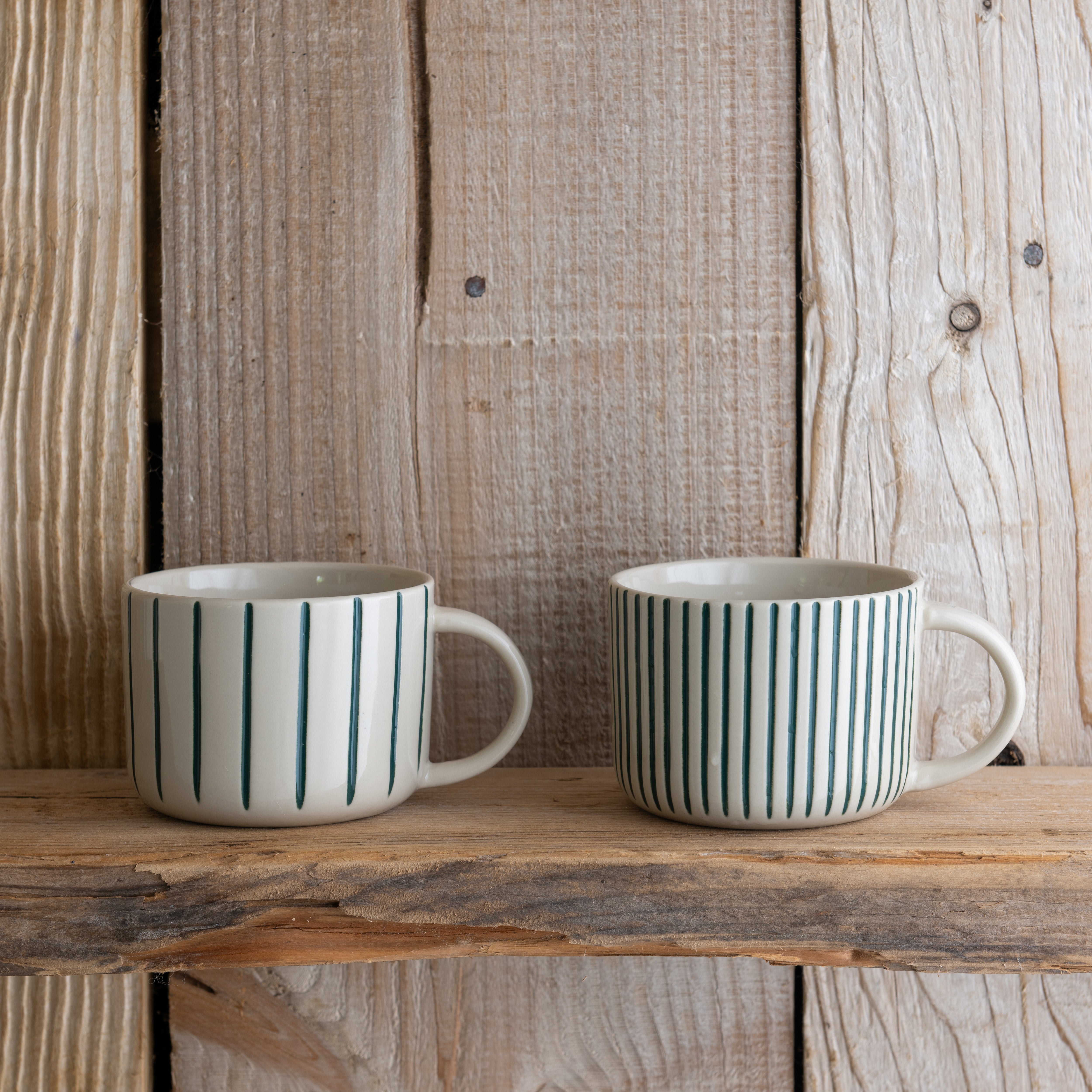 Yarrow Mug - Brushed Sea Green - Medium (Set of 2)