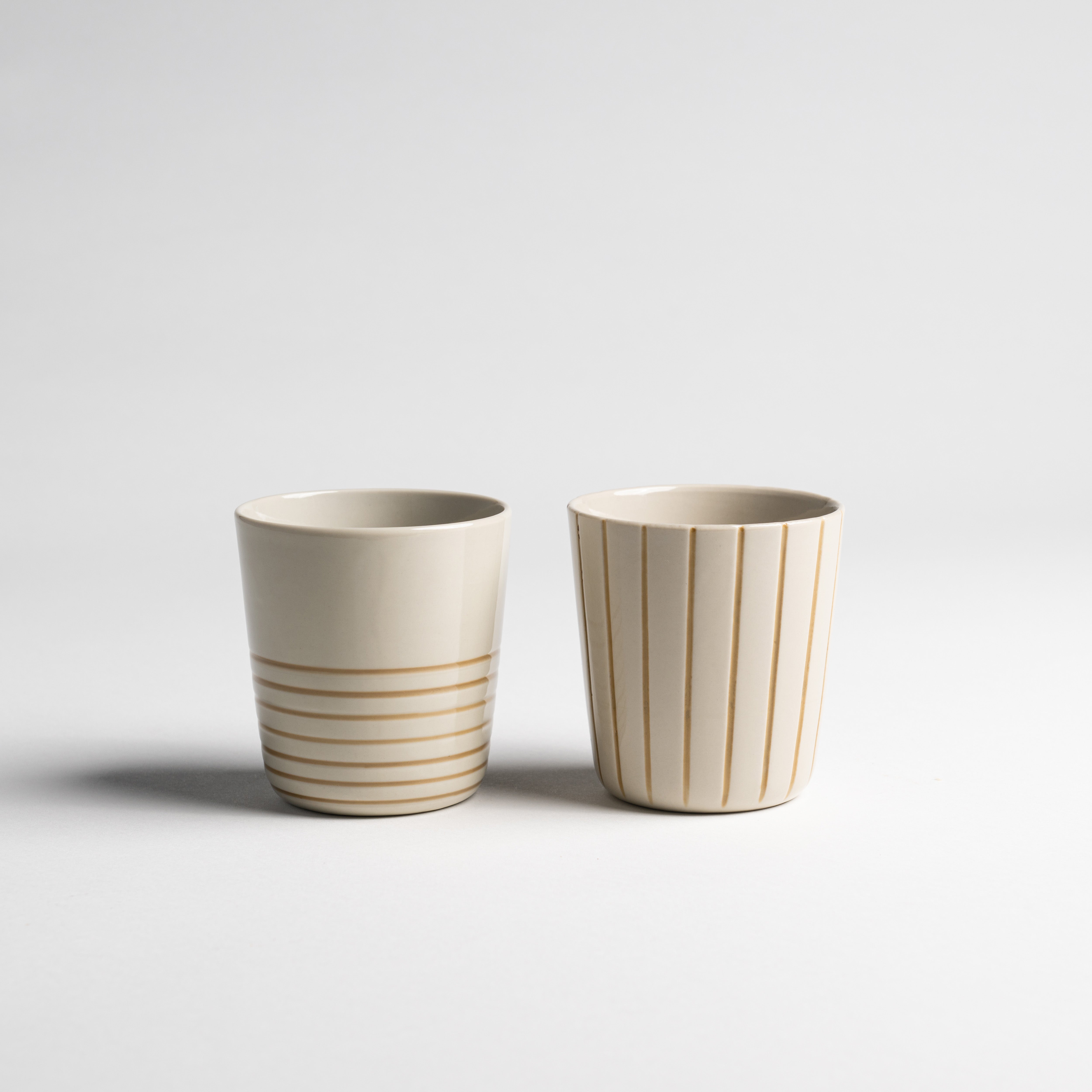 Sorrel Beaker - Brushed Mustard Yellow - Large (Set of 2)