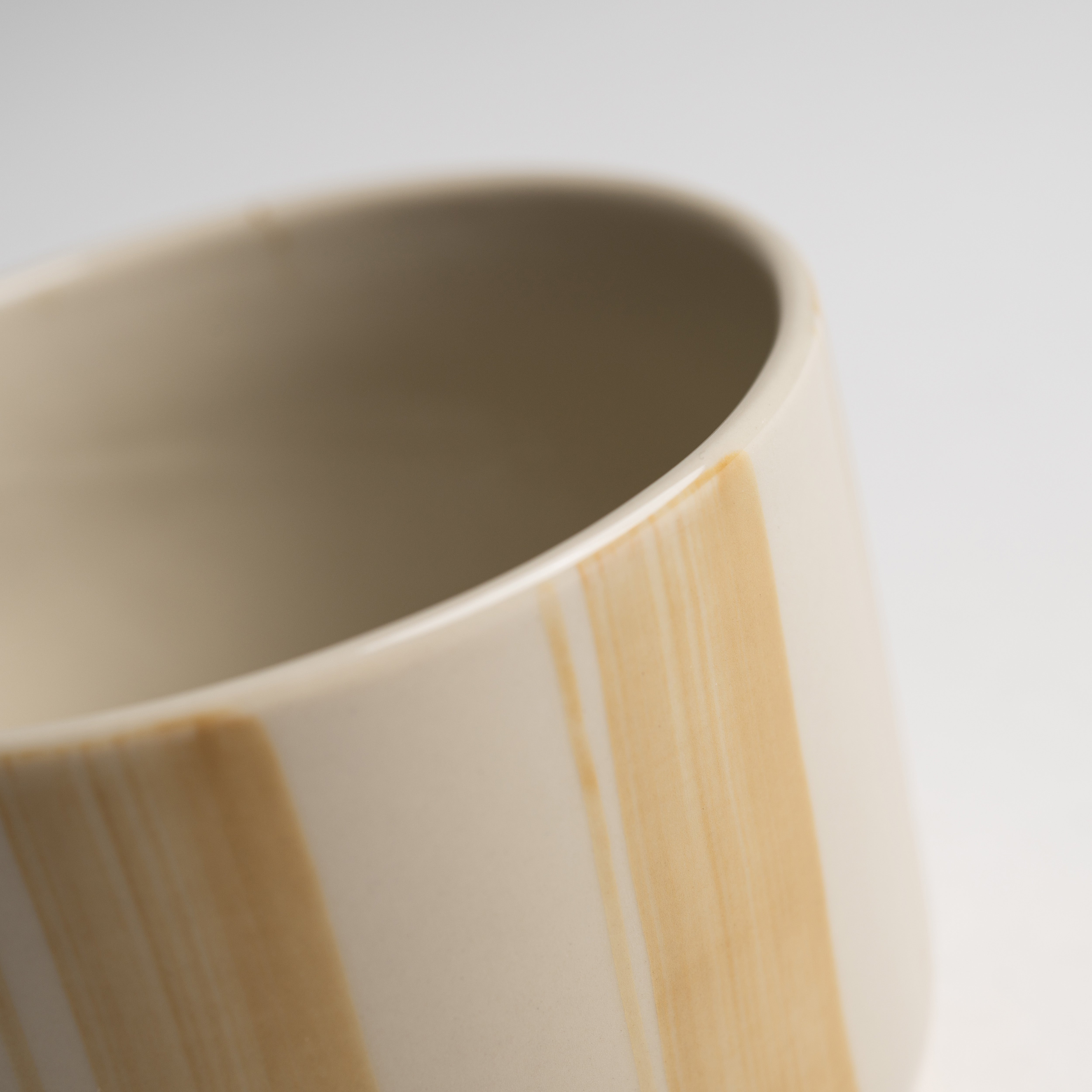 Cornflower Mug - Brushed Mustard Yellow - Medium (Set of 2)