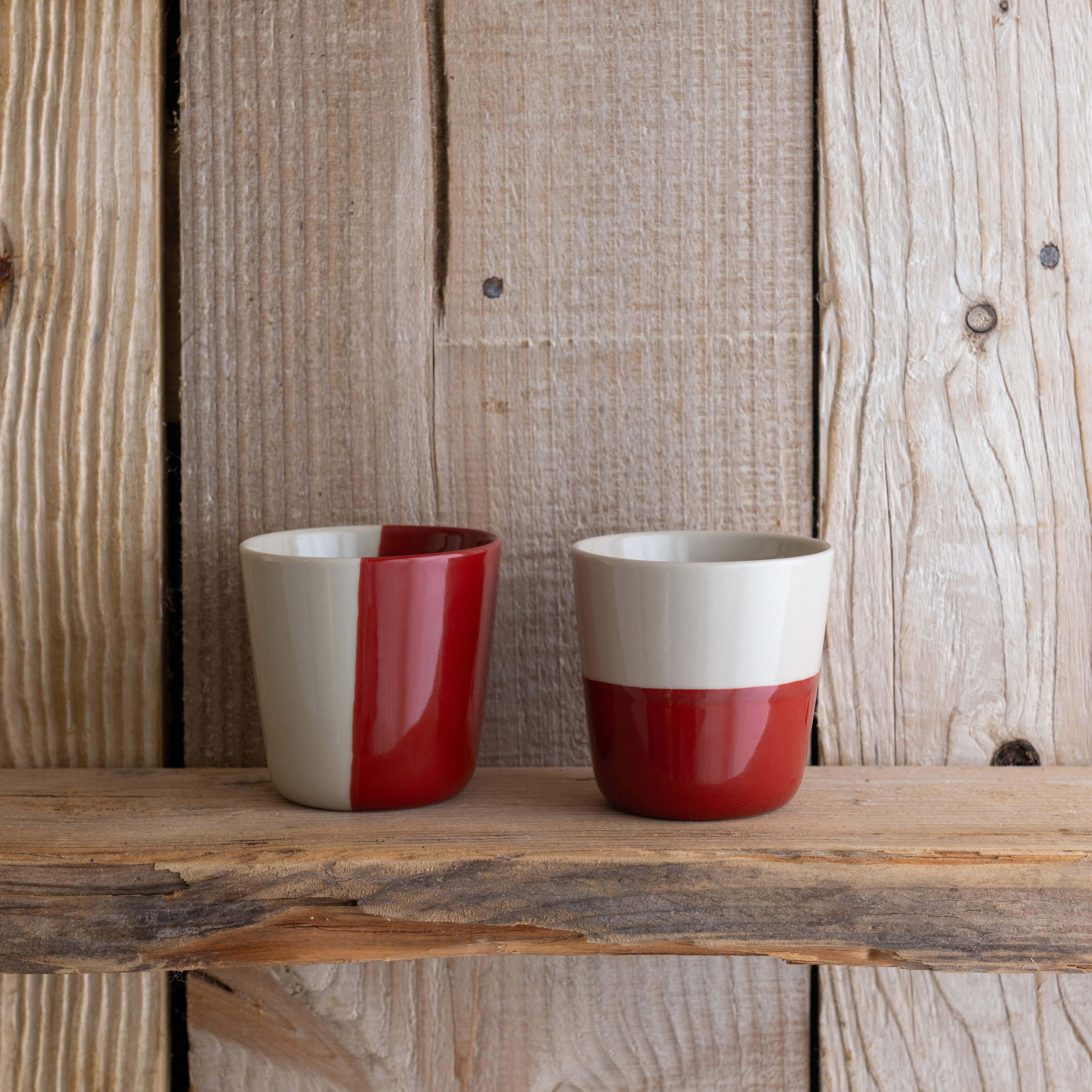 Rue Beaker - Earth Red - Large (Set of 2)