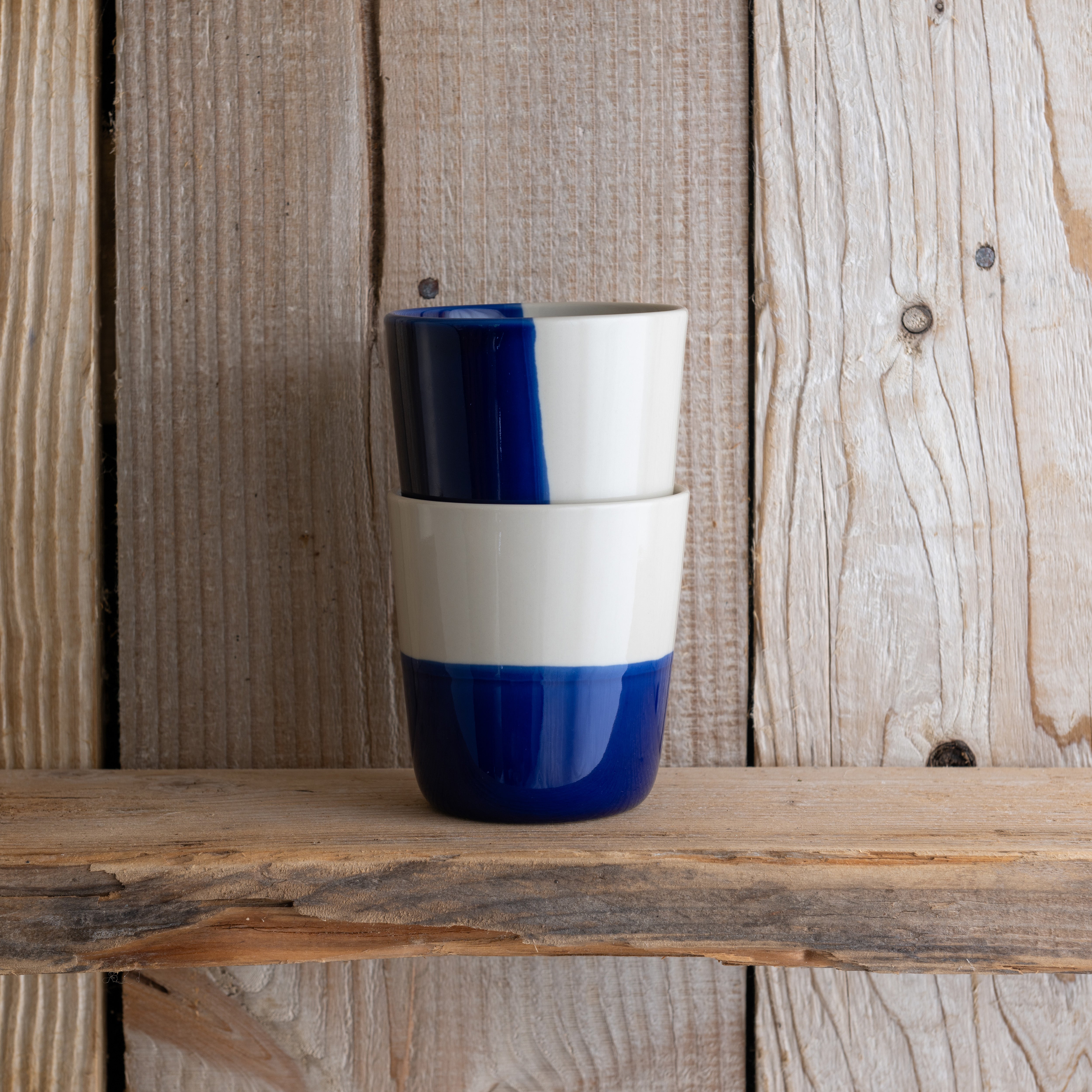 Rue Beaker - Indigo Blue - Large (Set of 2)