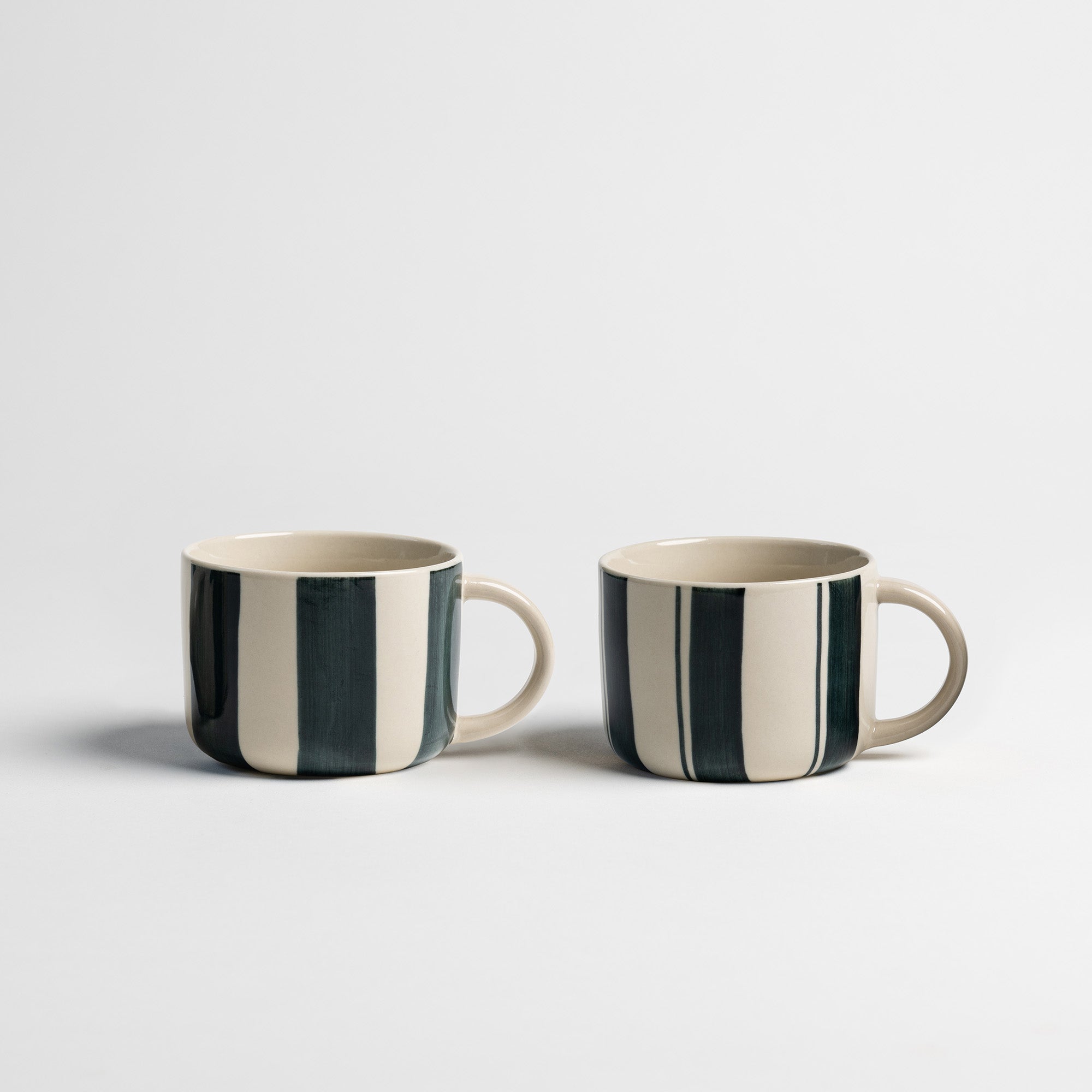 Cornflower Mug - Brushed Sea Green - Medium (Set of 2)