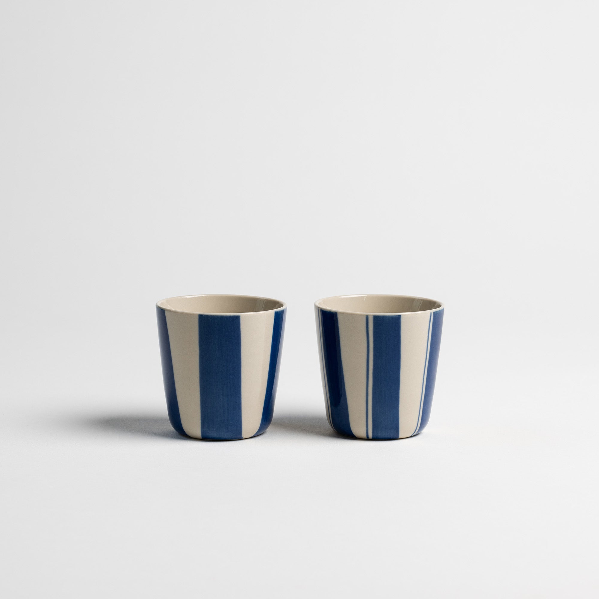 Cornflower Beaker - Brushed Indigo Blue - Small (Set of 2)