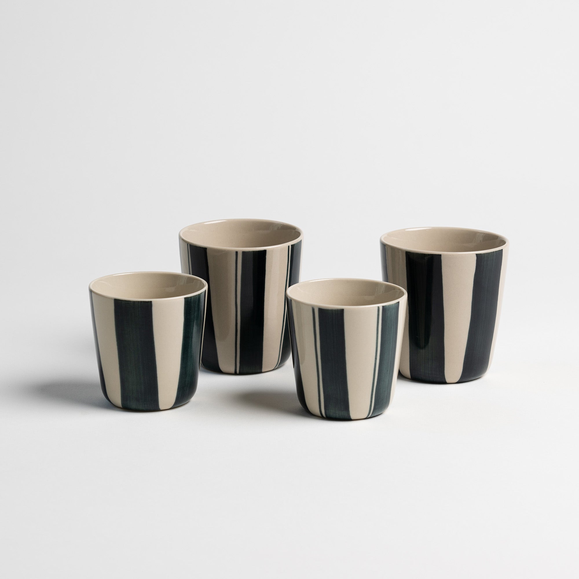 Cornflower Beaker - Brushed Sea Green - Large (Set of 2)