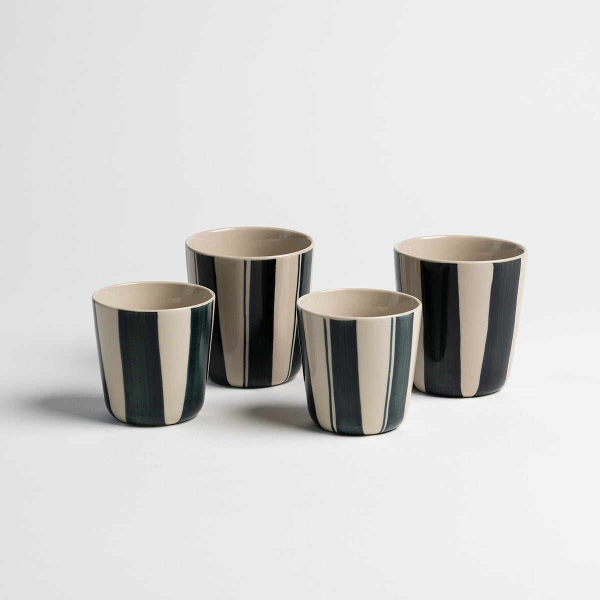 Cornflower Beaker - Brushed Sea Green - Small (Set of 2)