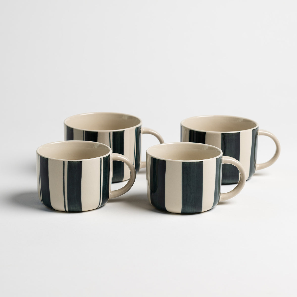 Cornflower Mug - Brushed Sea Green - Medium (Set of 2)