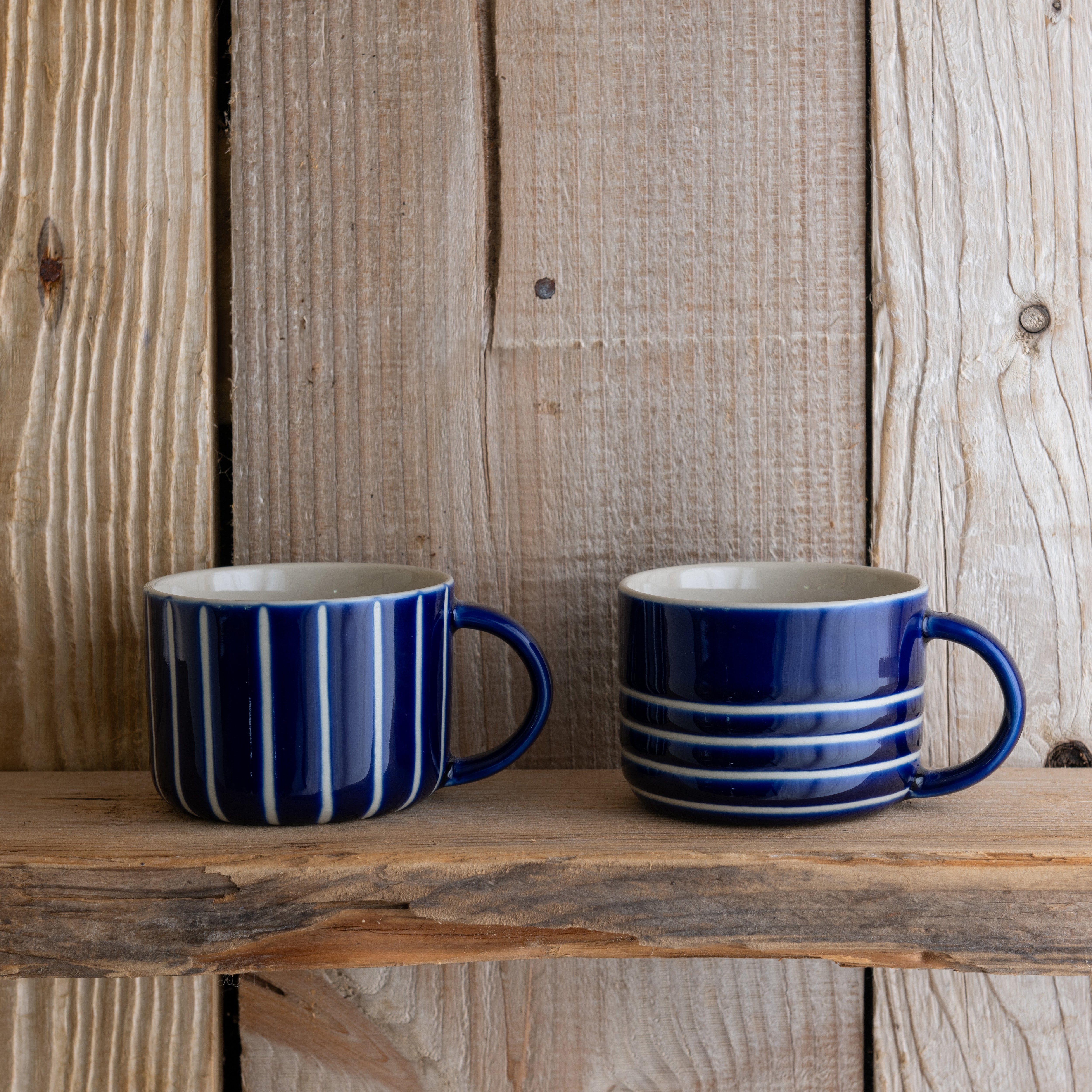 Vervain Mug - Indigo Blue - Medium (Set of 2)