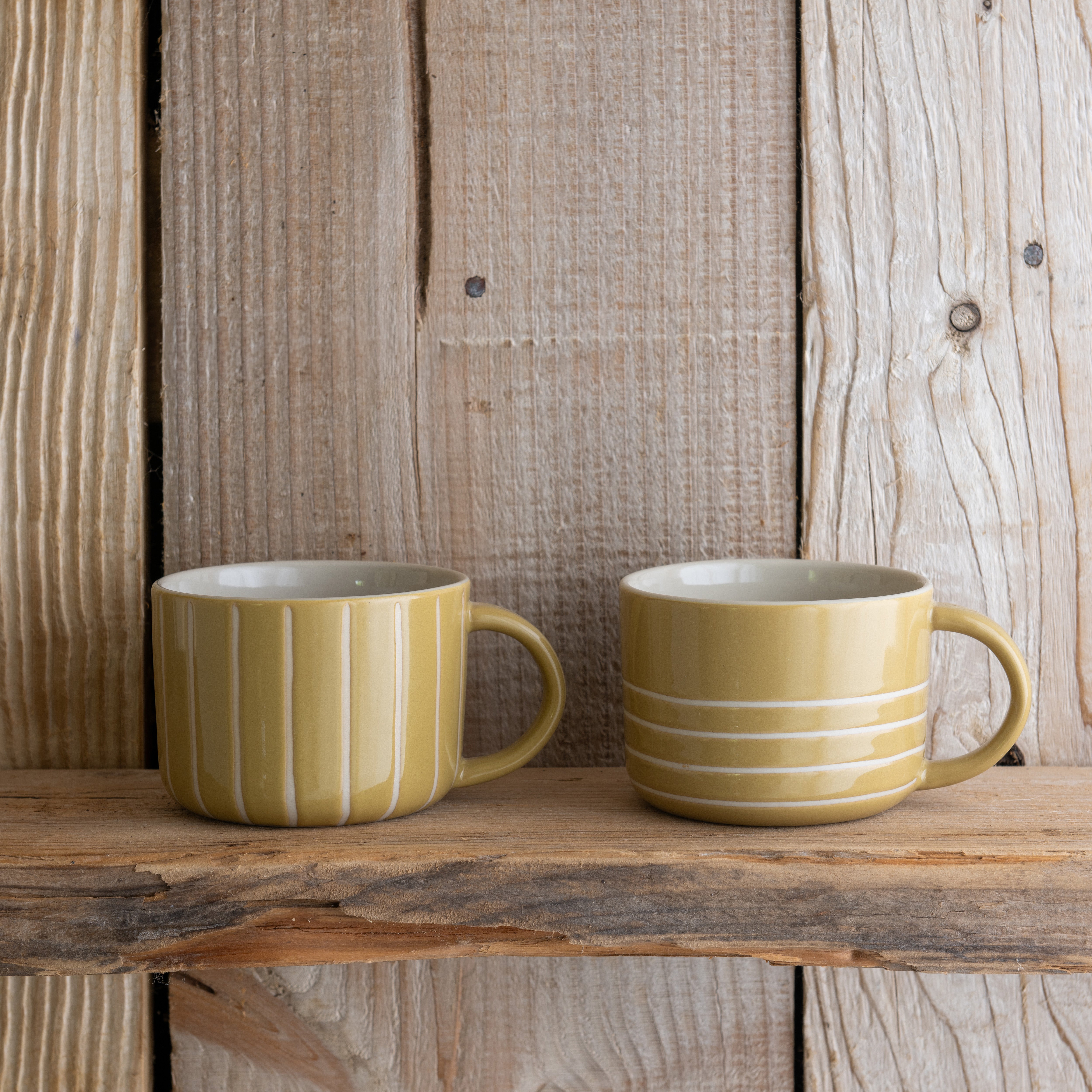 Vervain Mug - Mustard Yellow - Medium (Set of 2)
