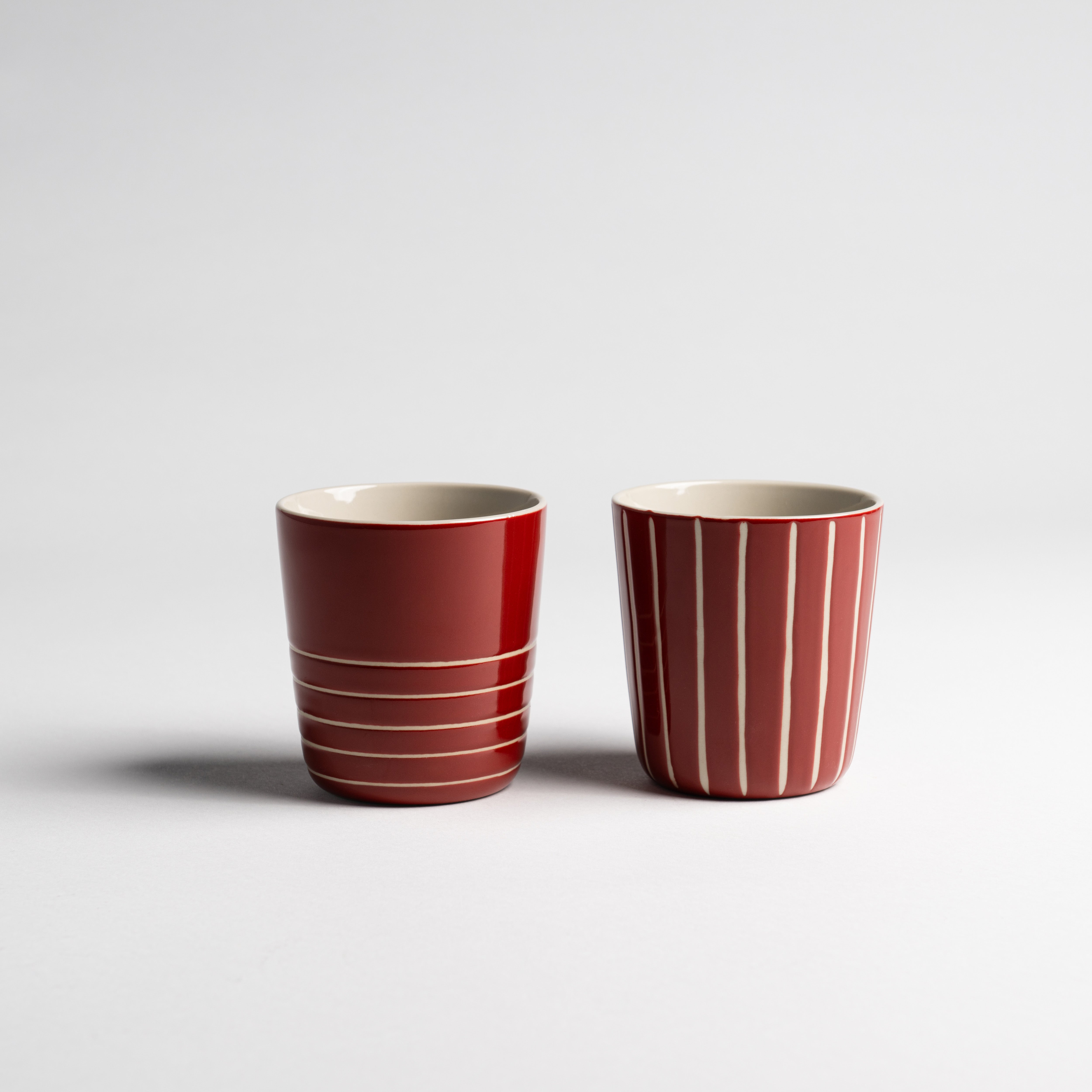 Vervain Beaker - Earth Red - Large (Set of 2)