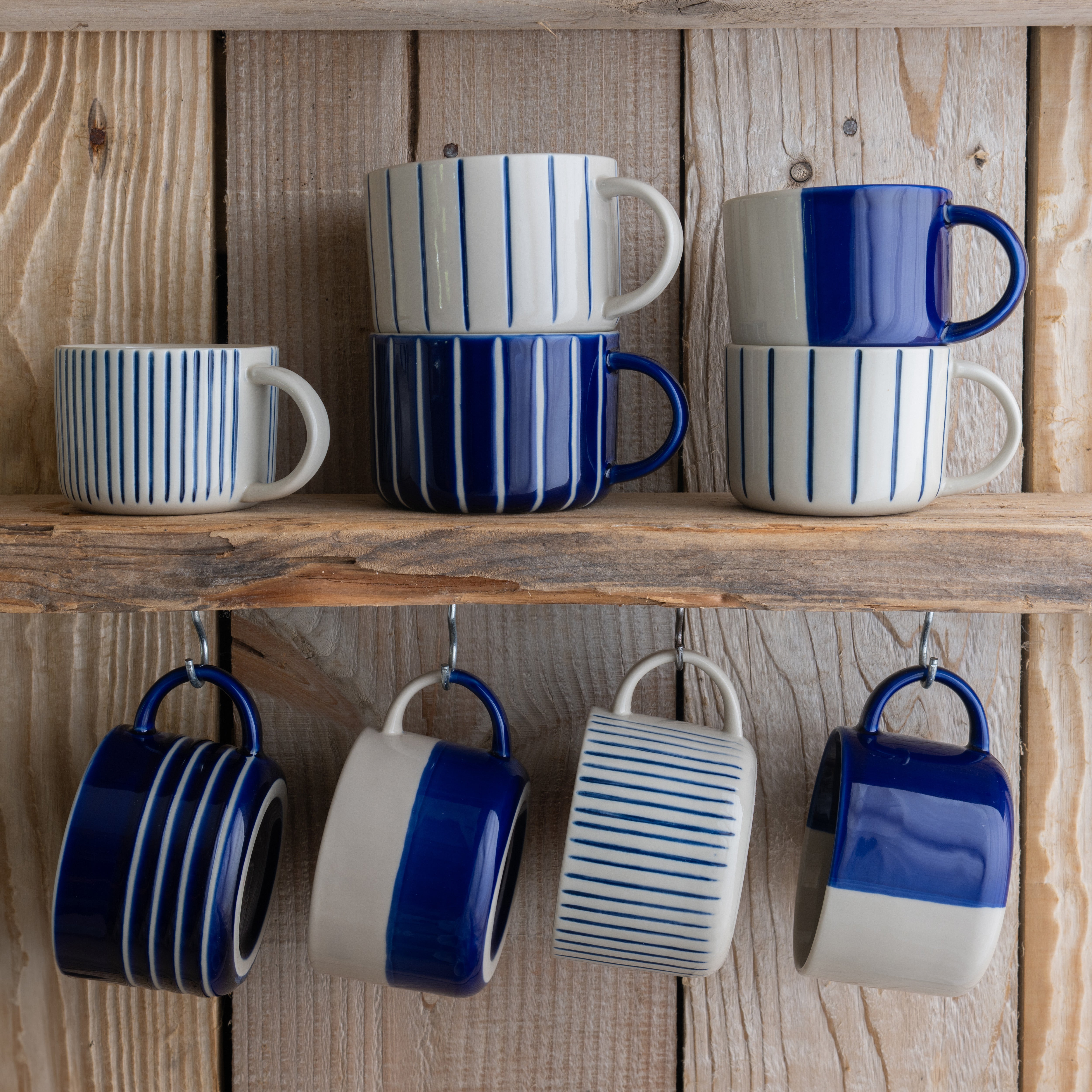 Rue Mug - Indigo Blue - Large (Set of 2)