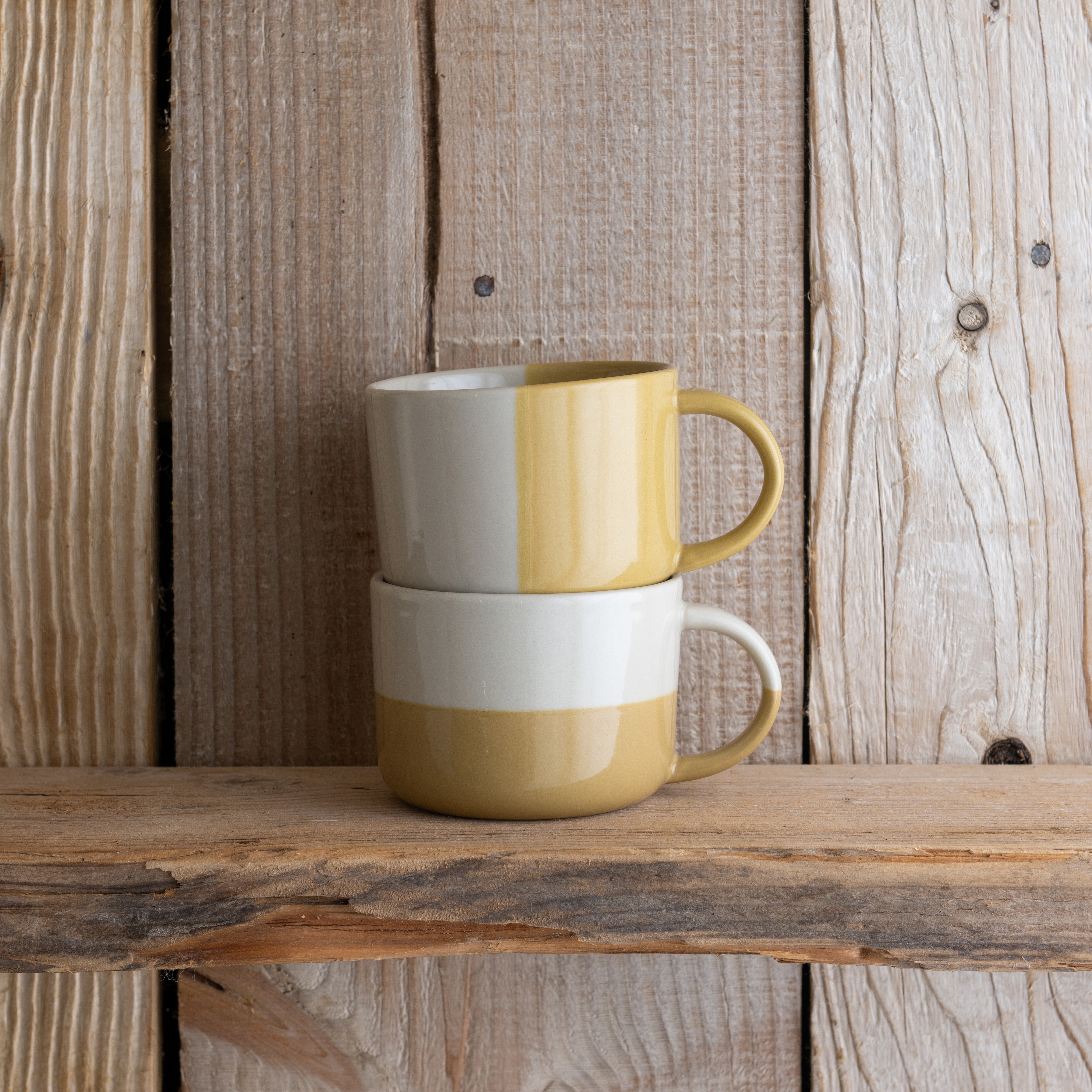 Rue Mug - Mustard Yellow - Medium (Set of 2)