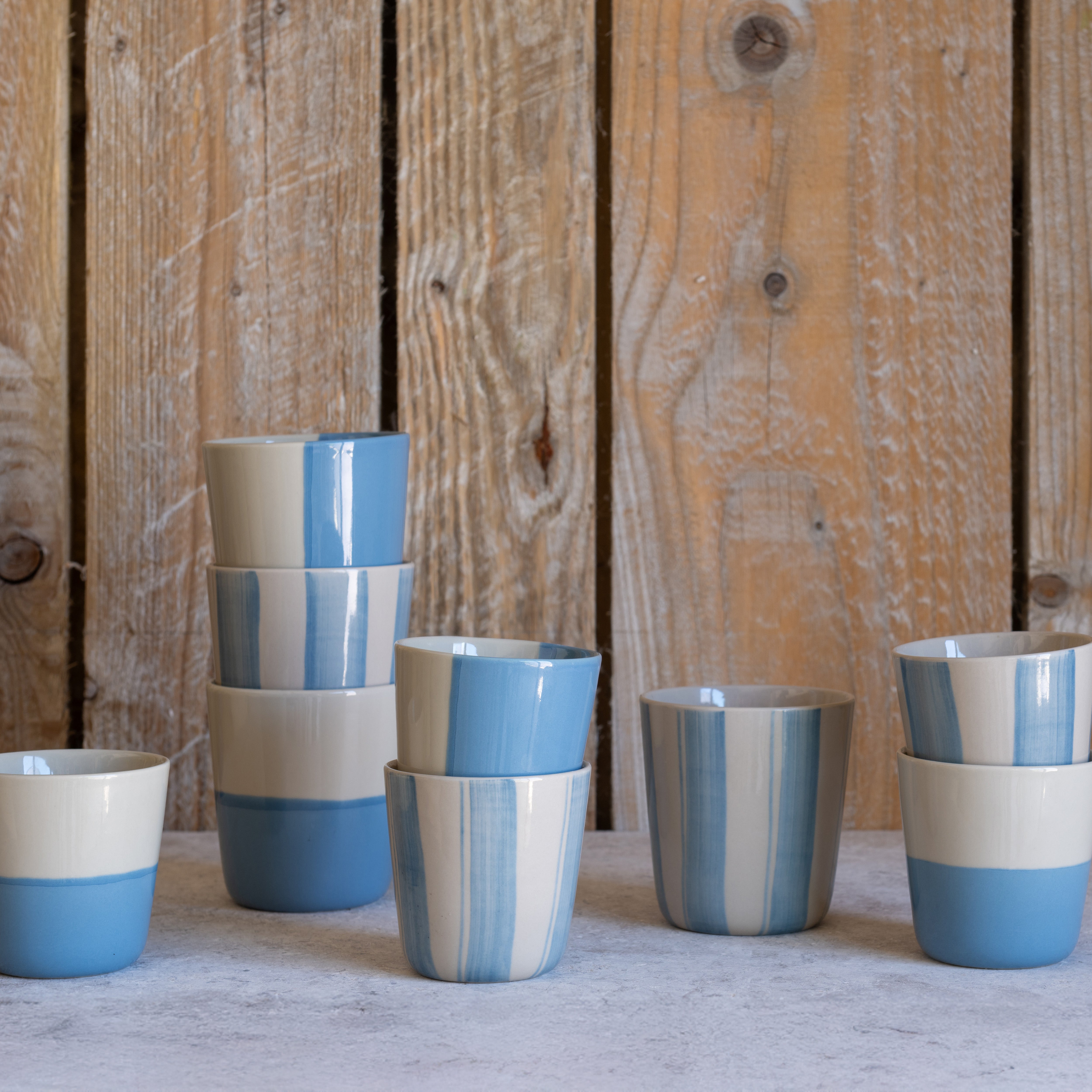 Rue Beaker - Light Blue - Small (Set of 2)