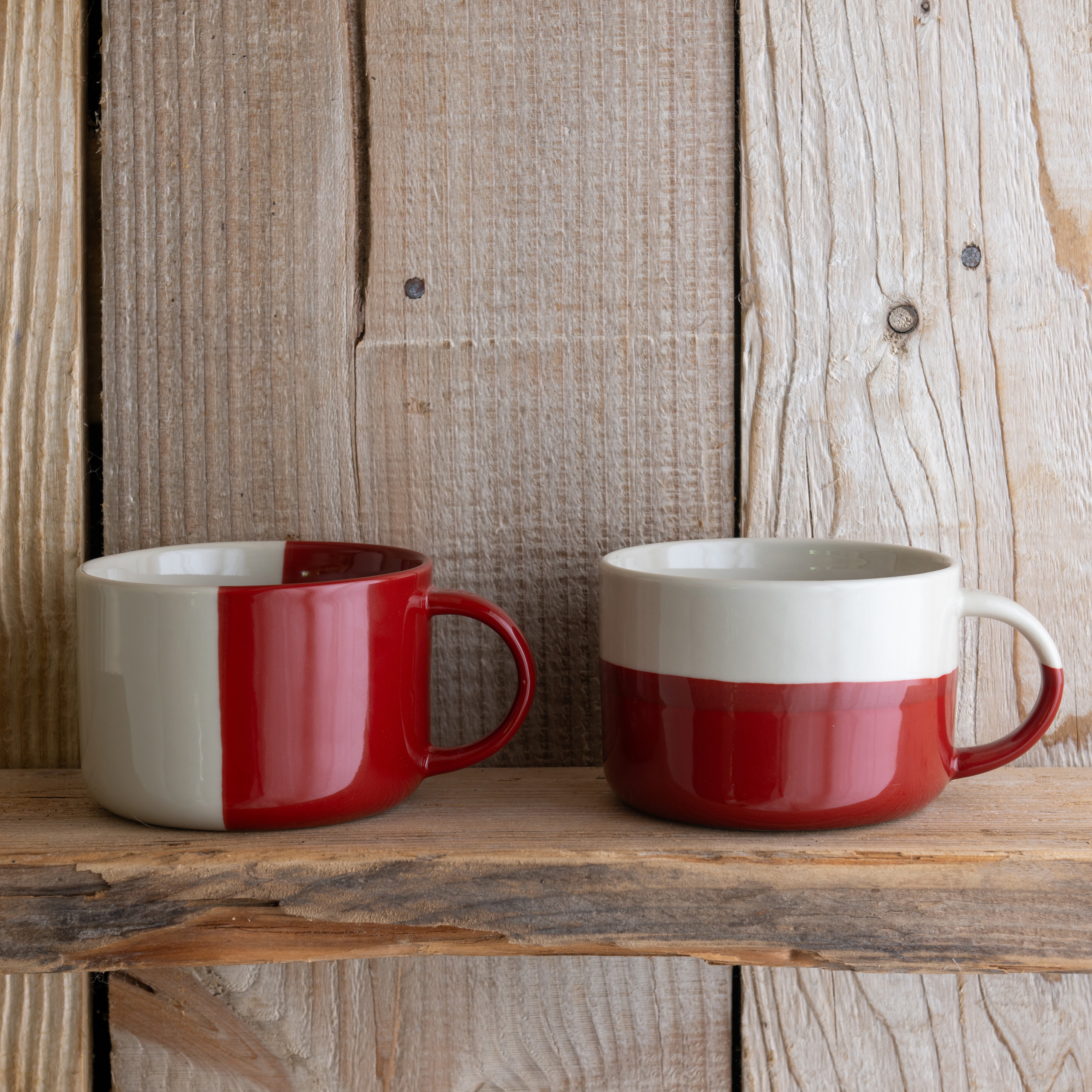 Rue Mug - Earth Red - Large (Set of 2)