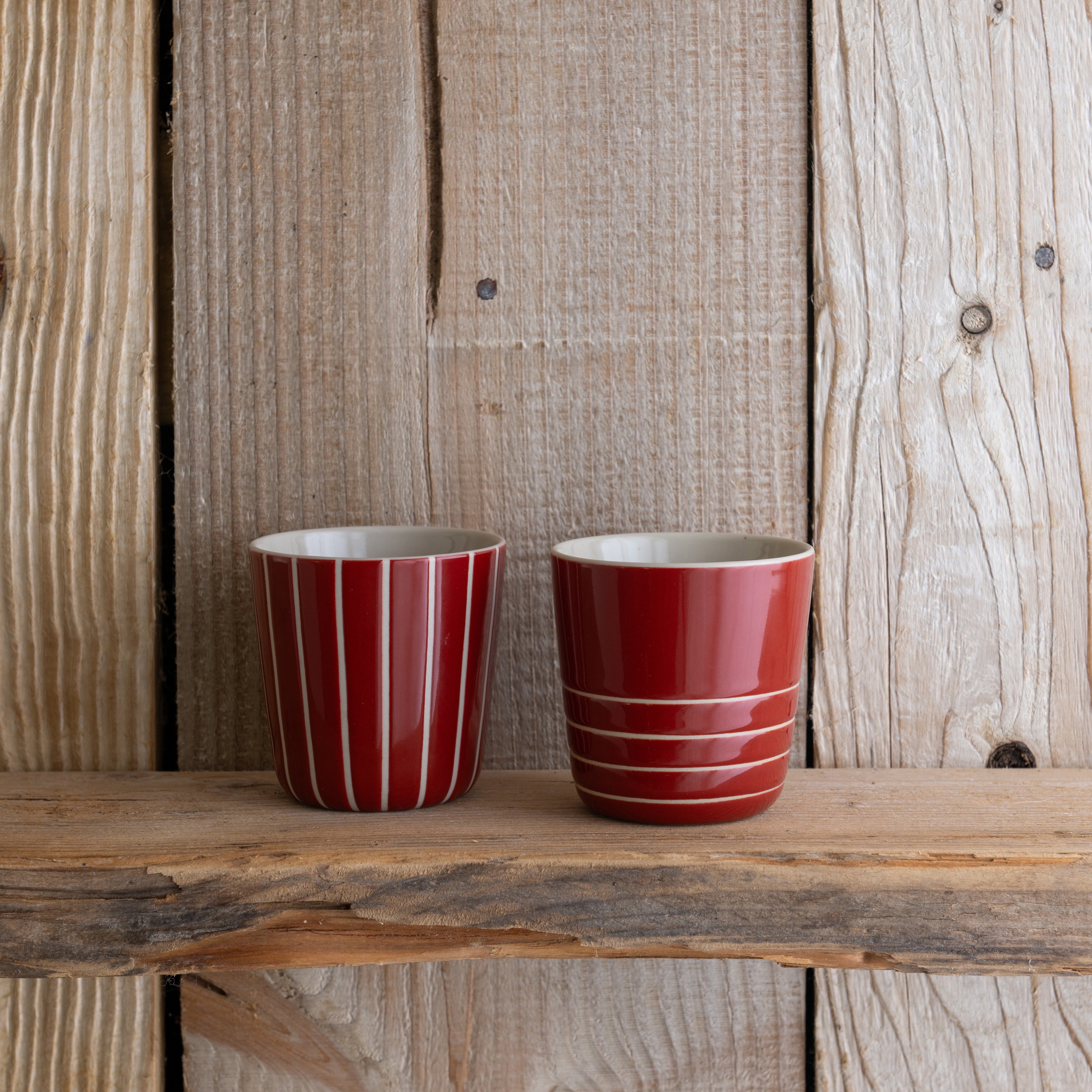Vervain Beaker - Earth Red - Small (Set of 2)