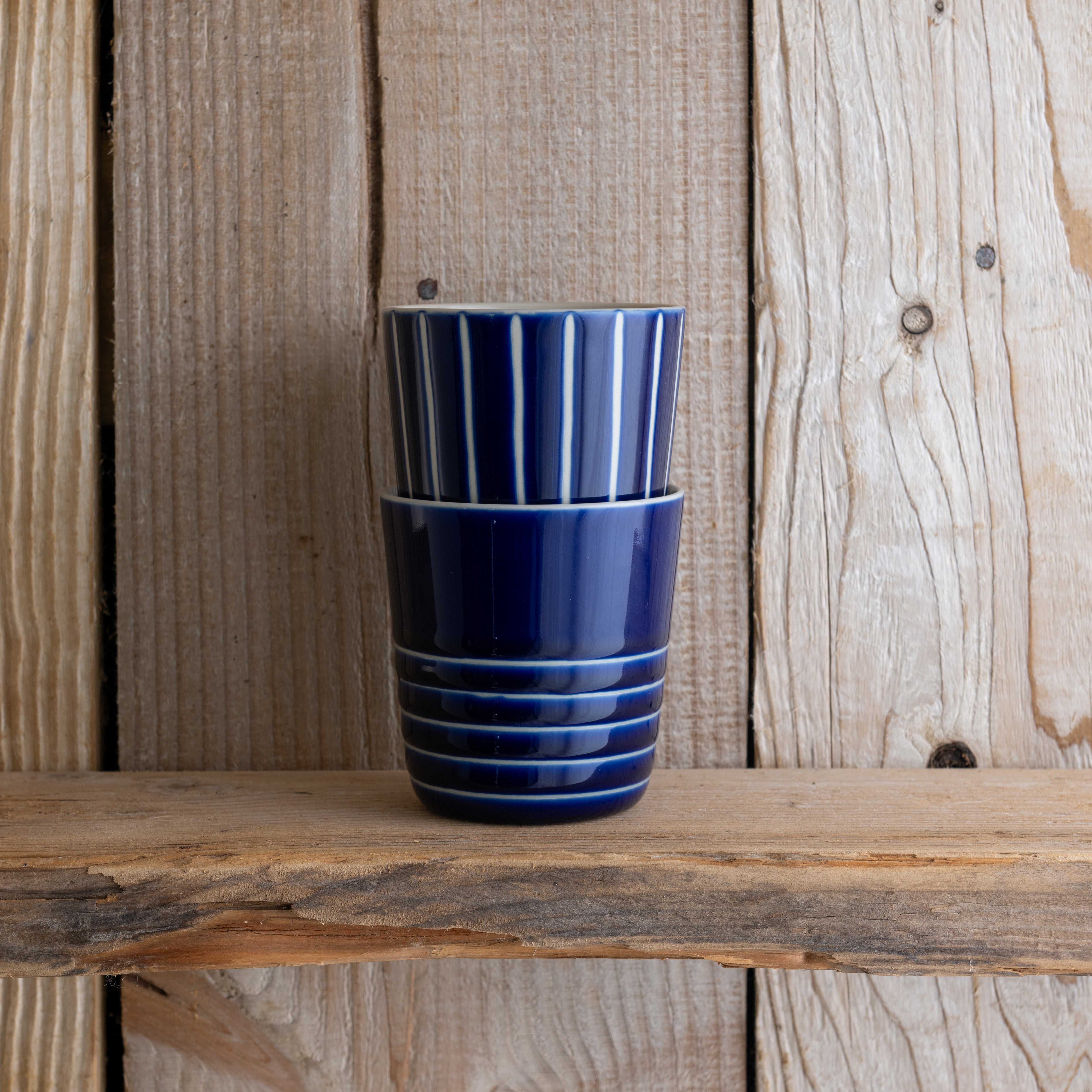 Vervain Beaker - Indigo Blue - Large (Set of 2)