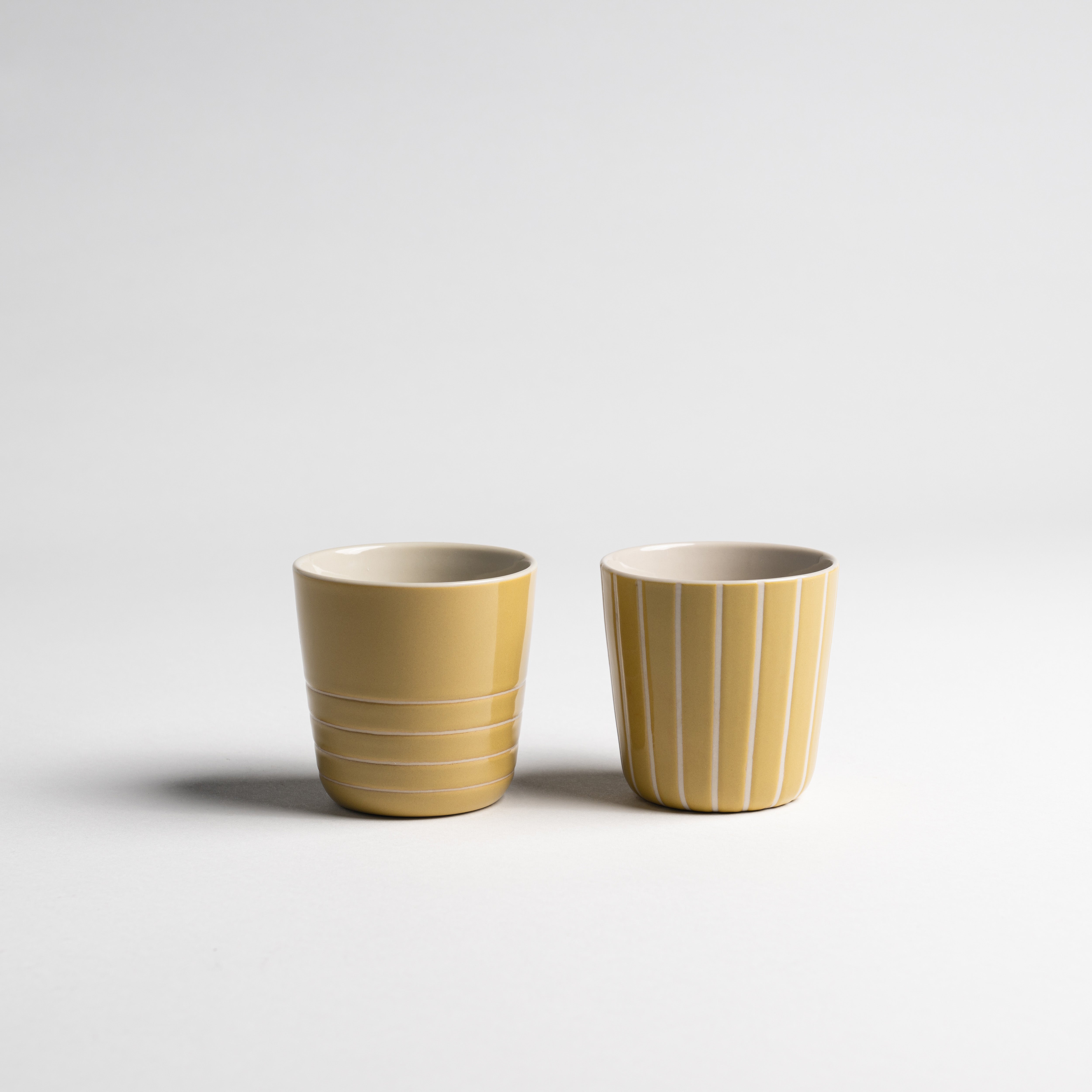 Vervain Beaker - Mustard Yellow - Small (Set of 2)