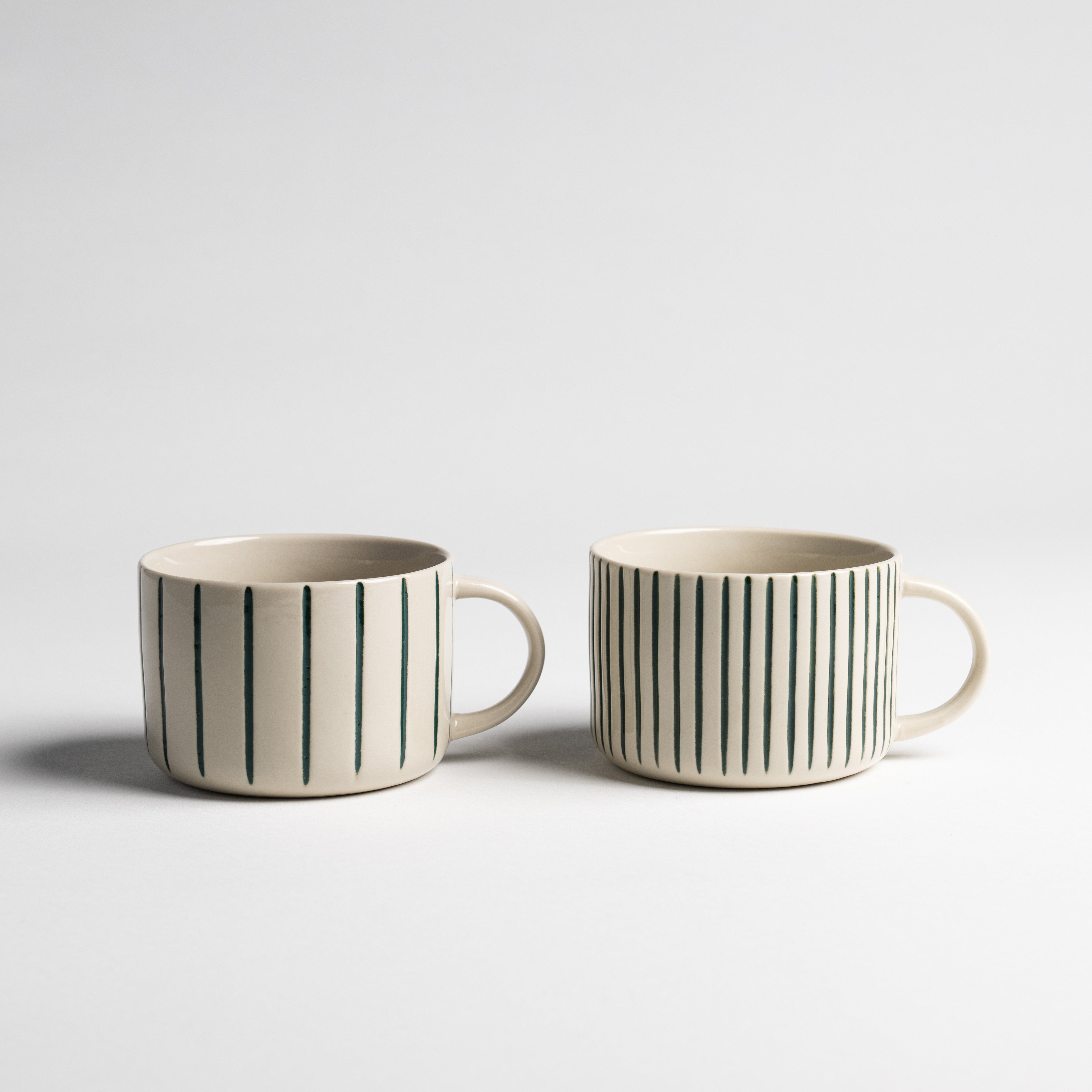 Yarrow Mug - Brushed Sea Green - Large (Set of 2)