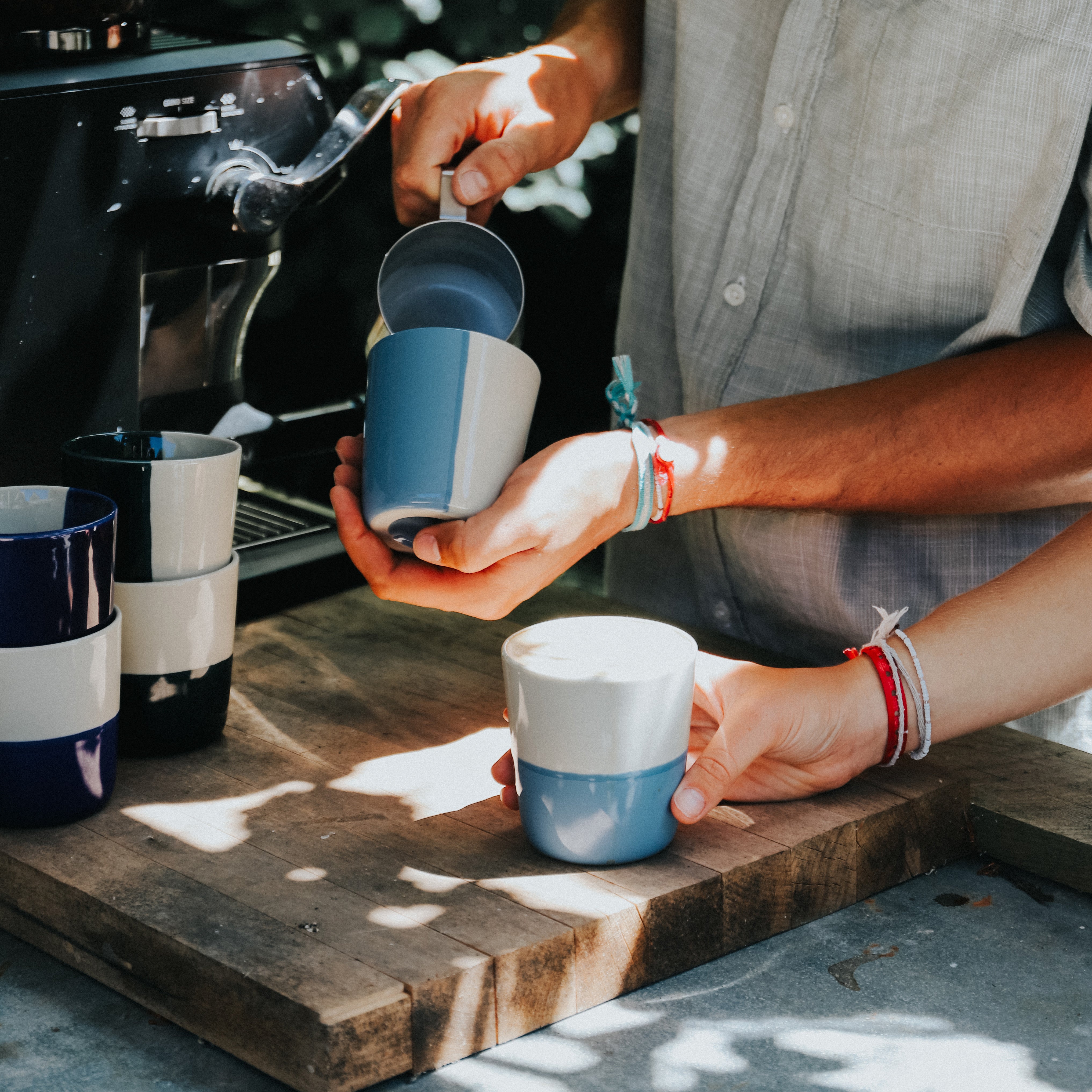 Rue Beaker - Light Blue - Small (Set of 2)