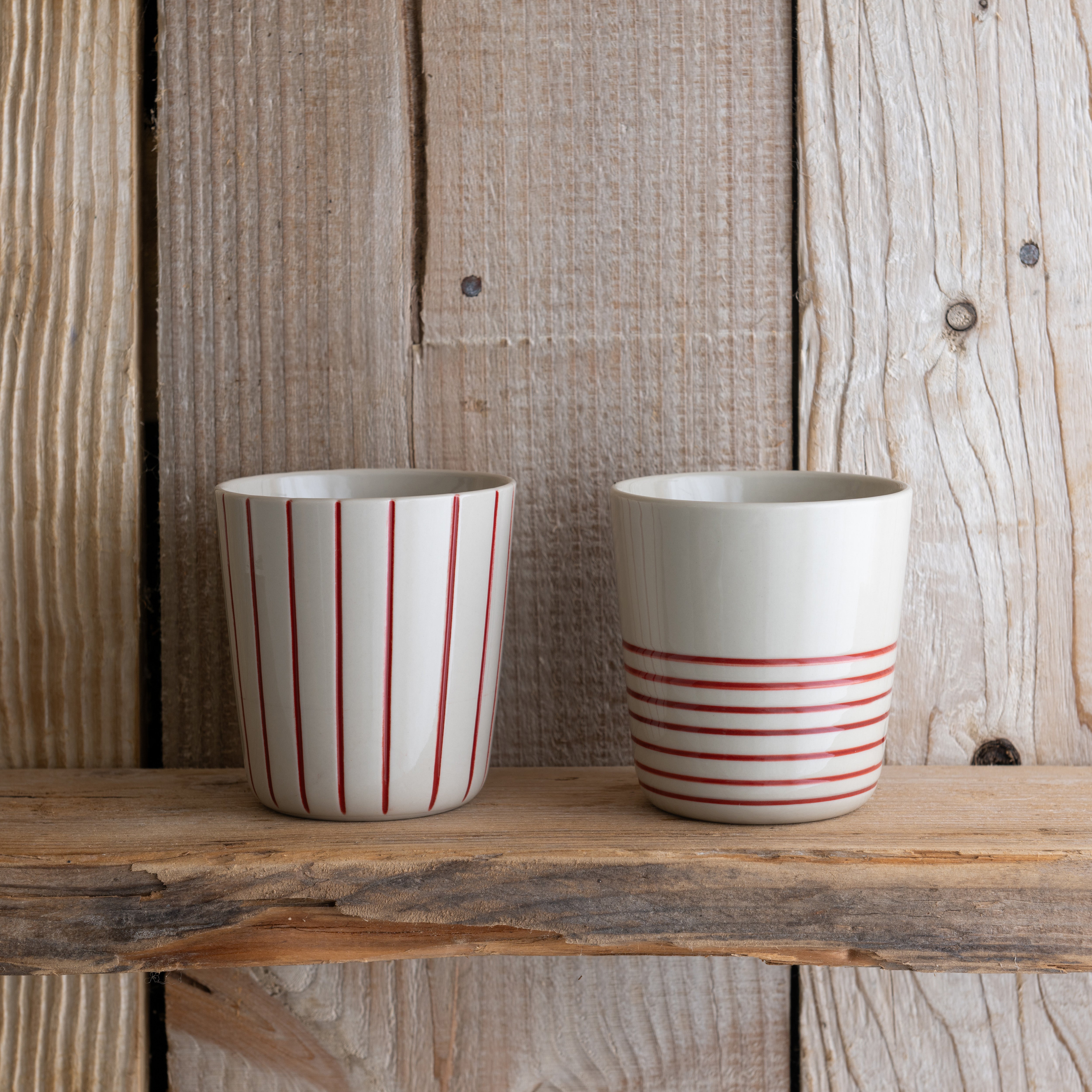 Sorrel Beaker - Brushed Earth Red - Large (Set of 2)