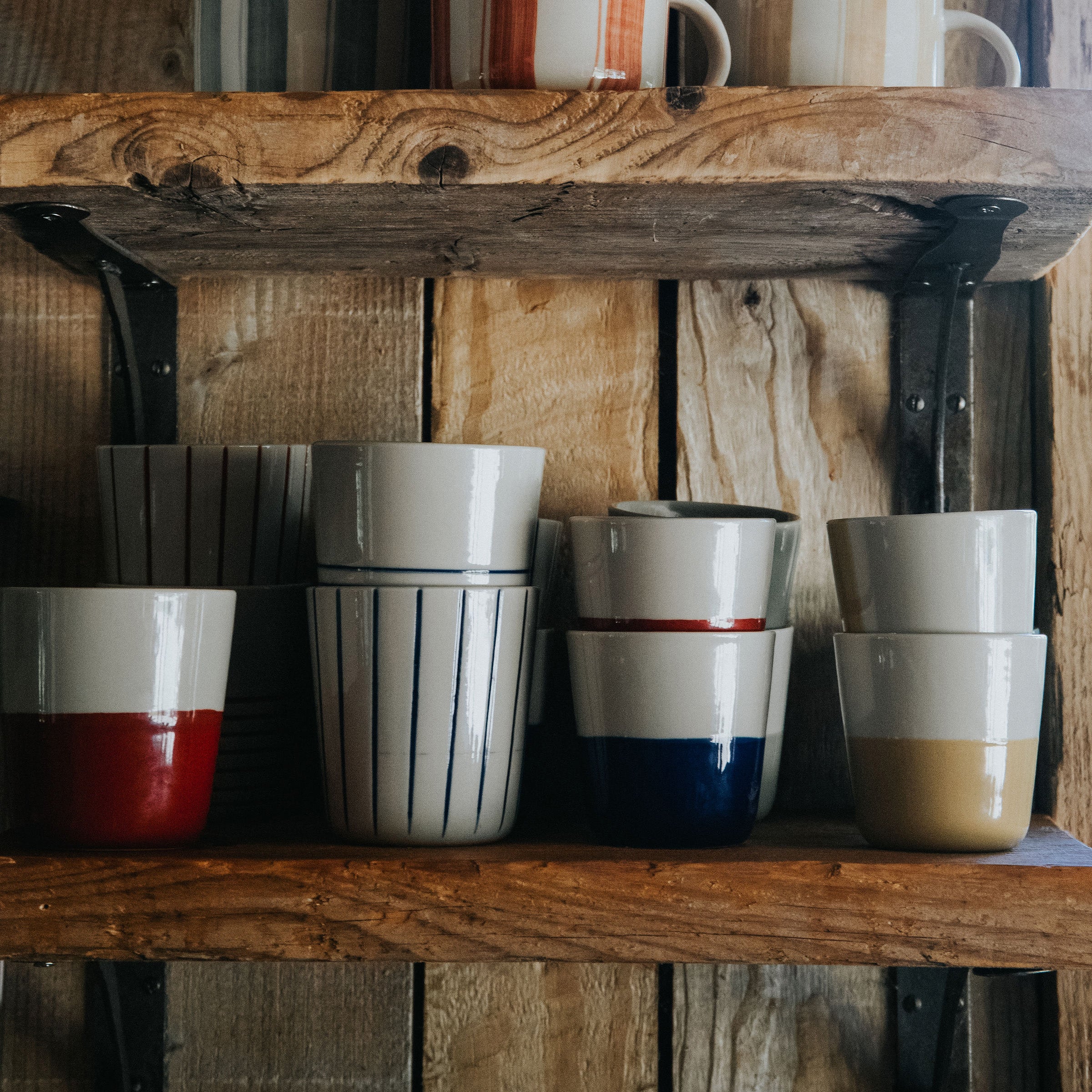 Rue Beaker - Earth Red - Large (Set of 2)