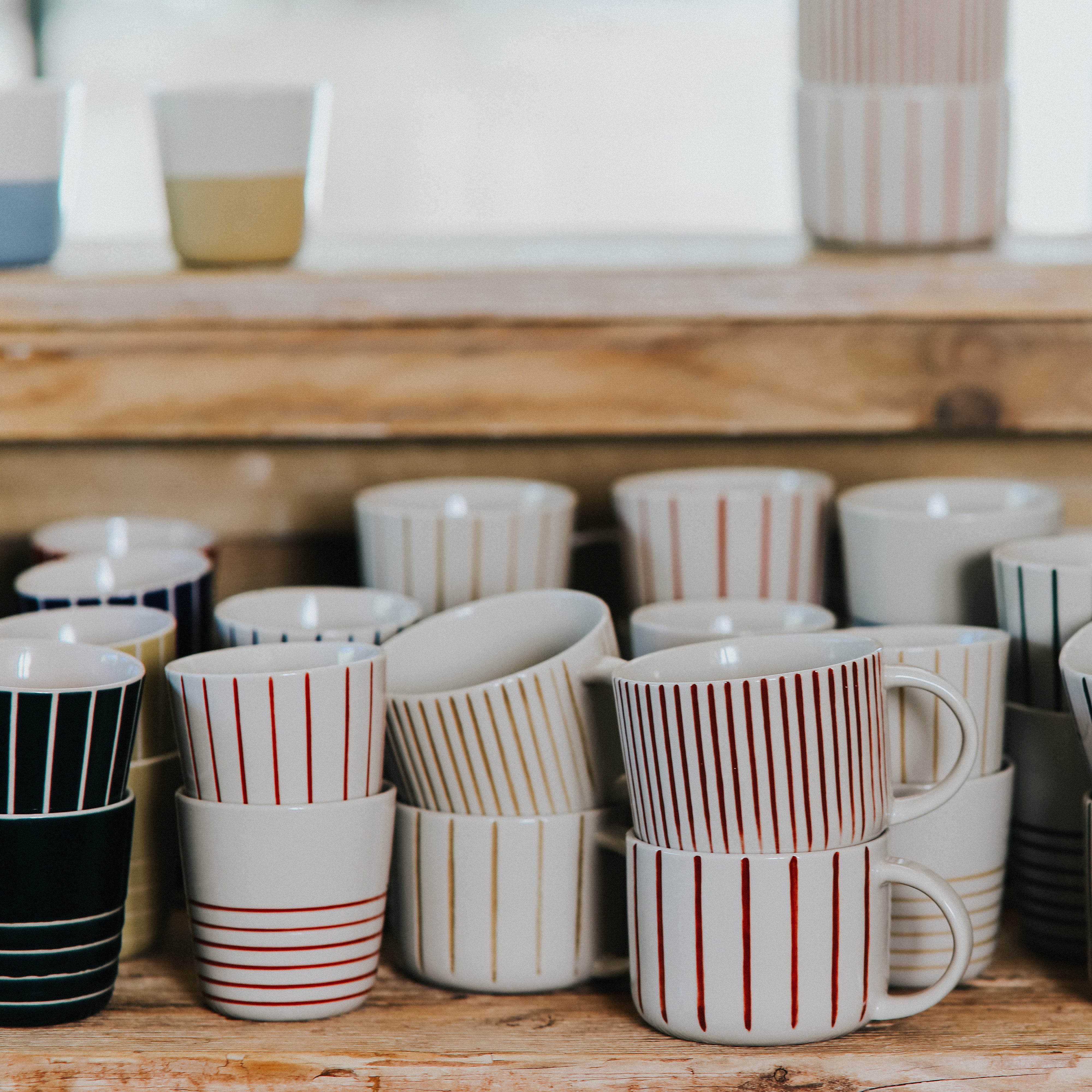 Sorrel Beaker - Brushed Earth Red - Large (Set of 2)