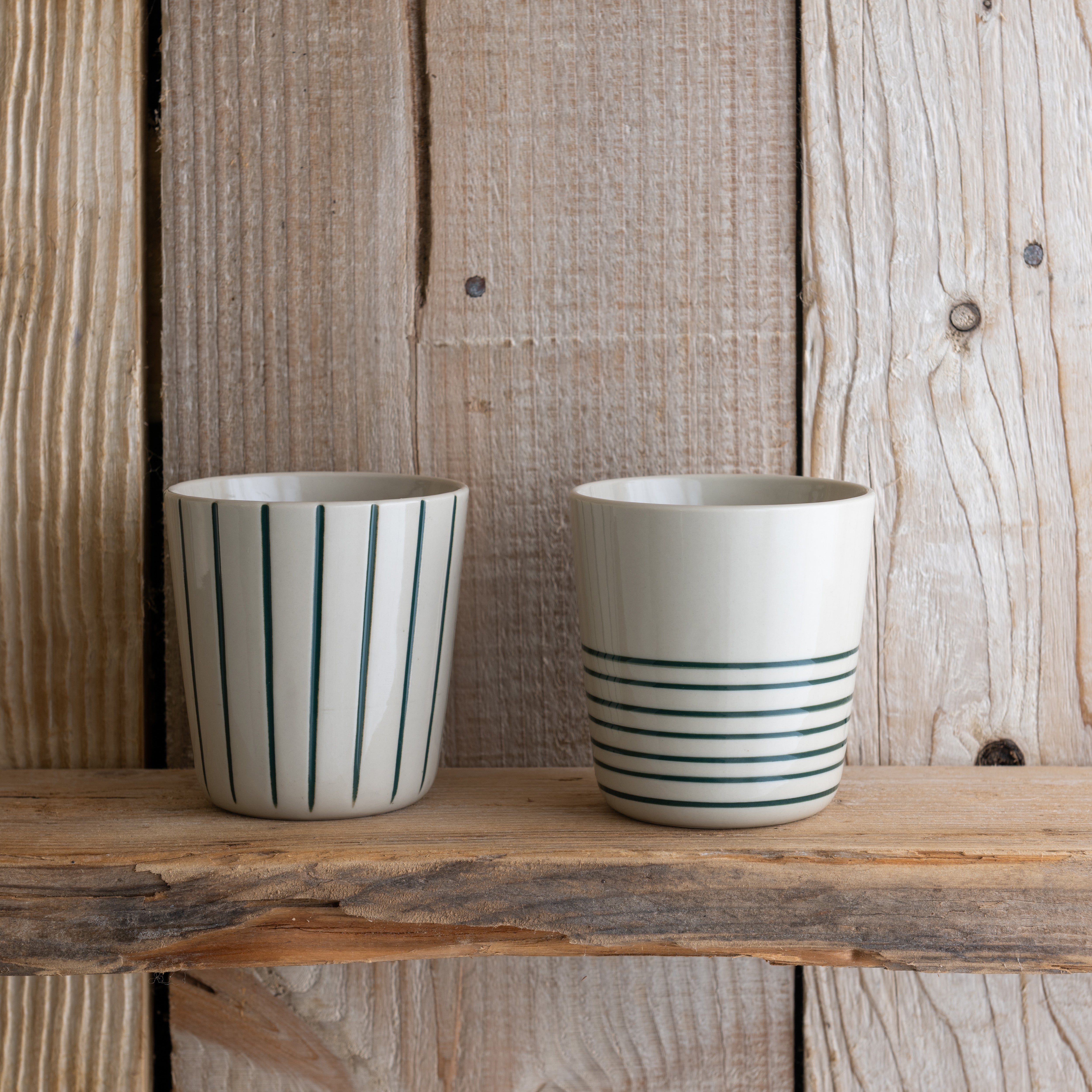 Sorrel Beaker - Brushed Sea Green - Large (Set of 2)