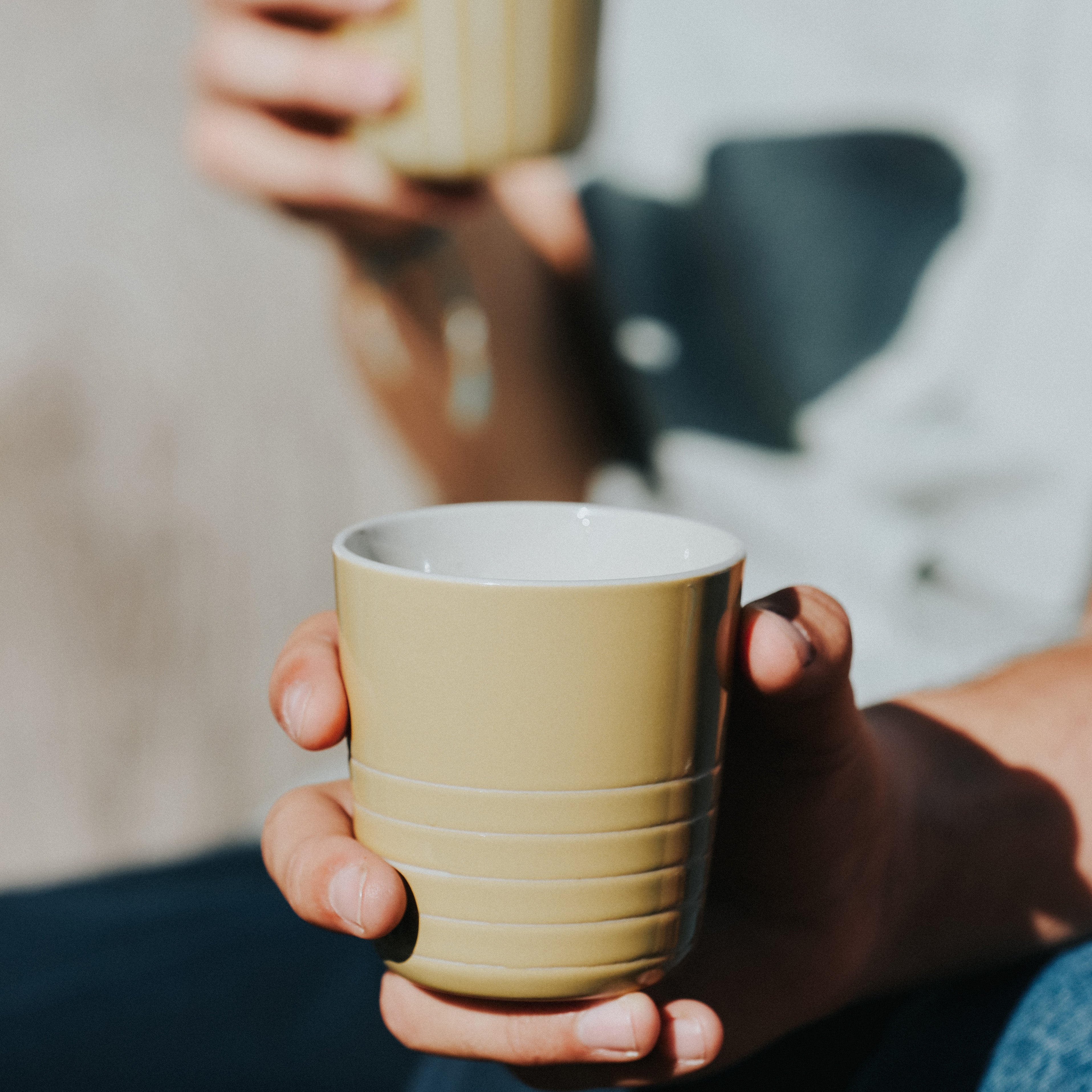 Vervain Beaker - Mustard Yellow - Small (Set of 2)