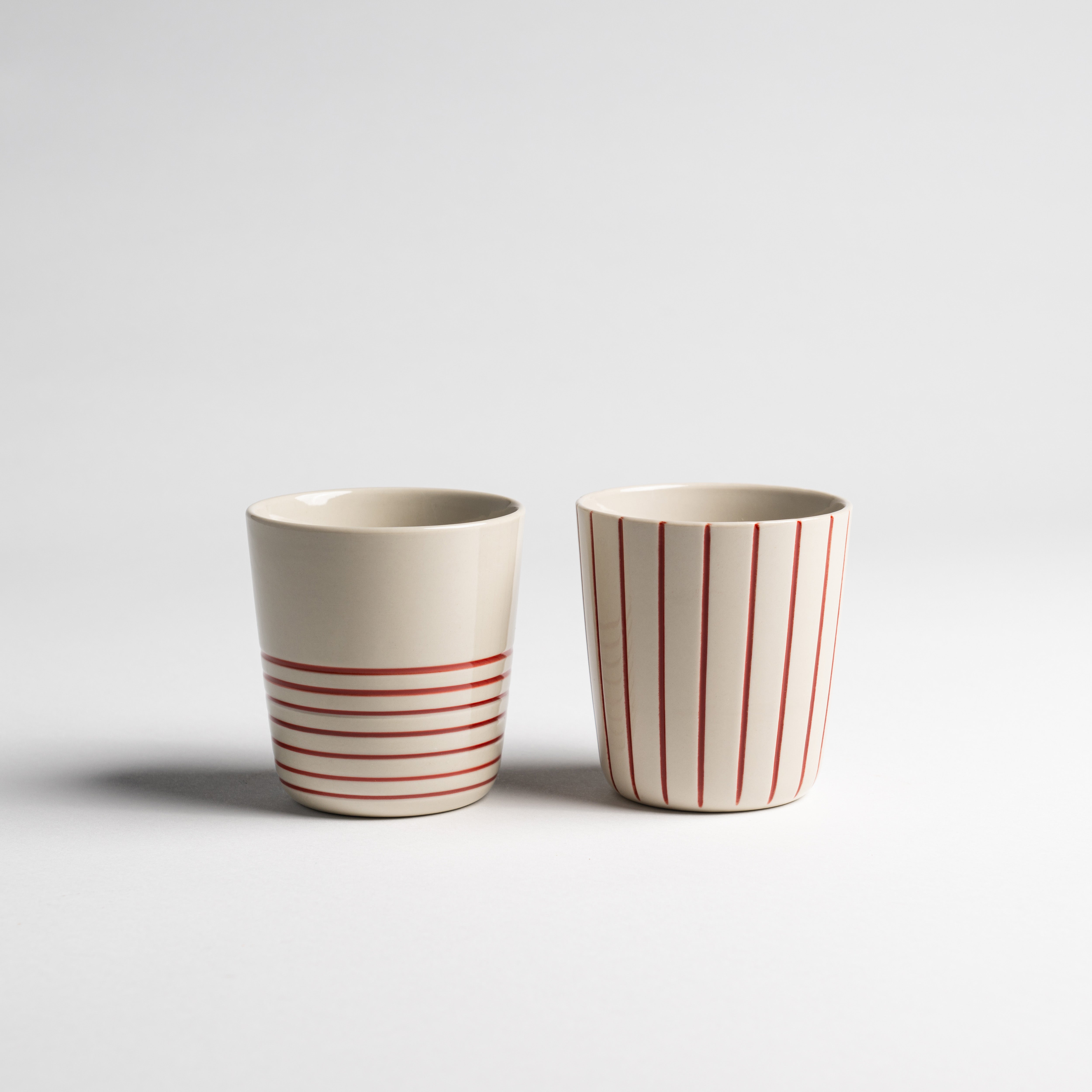 Sorrel Beaker - Brushed Earth Red - Large (Set of 2)