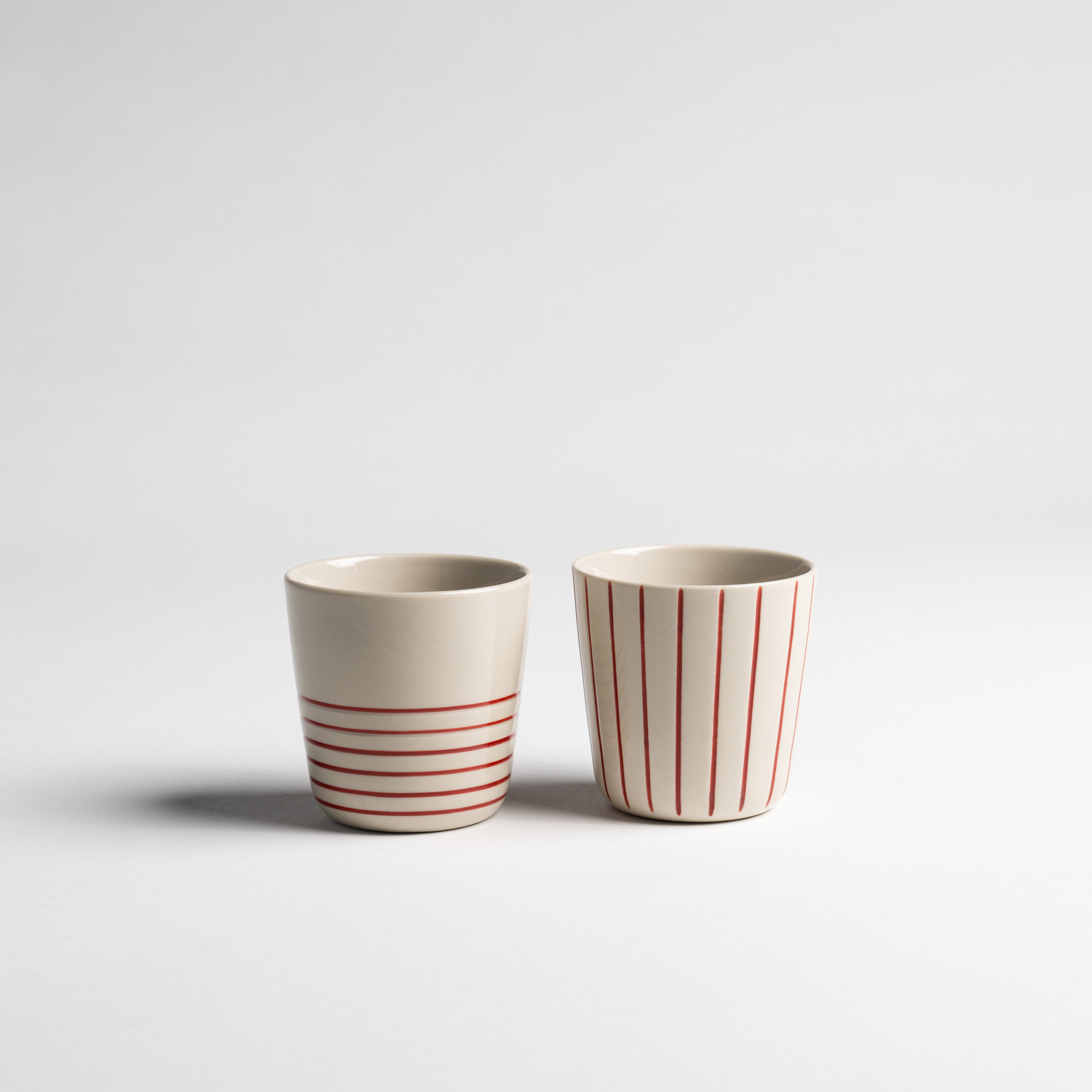 Sorrel Beaker - Brushed Earth Red - Small (Set of 2)